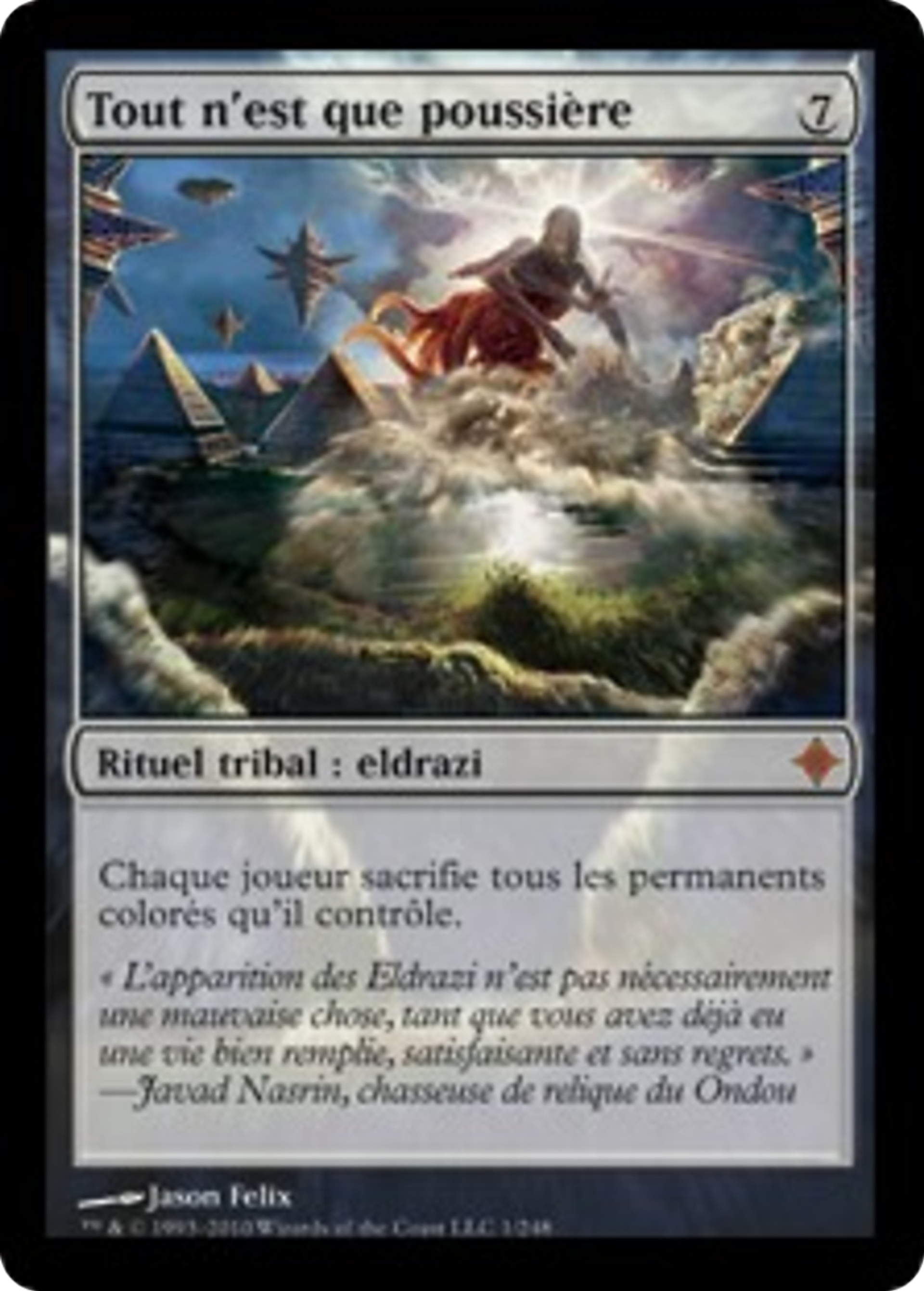 Tout n'est que poussière — Rise of the Eldrazi — Magic: The Gathering