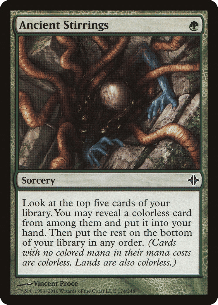 Ancient Stirrings — Rise of the Eldrazi — Magic: The Gathering