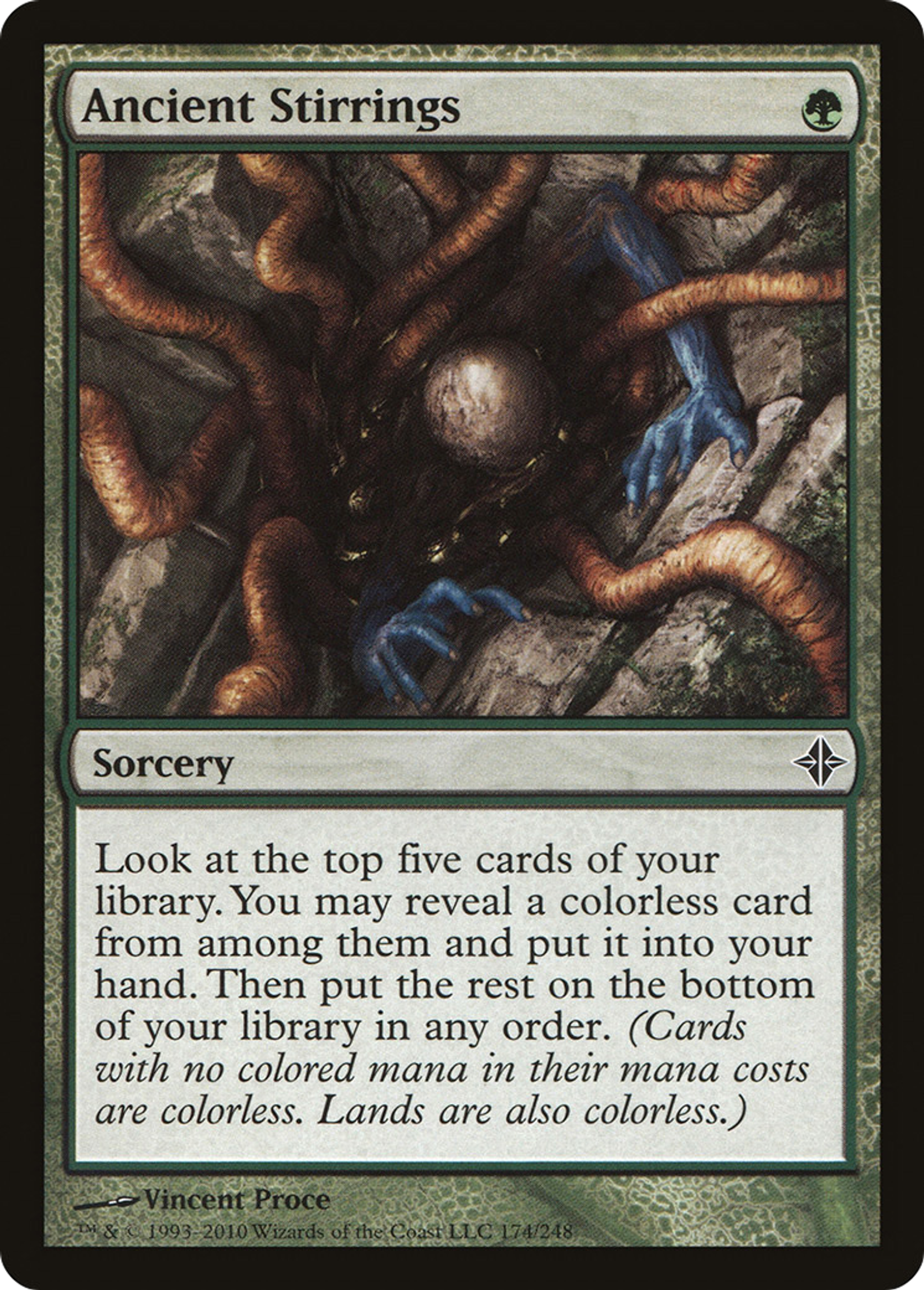 Anciens frémissements — Rise of the Eldrazi — Magic: The Gathering