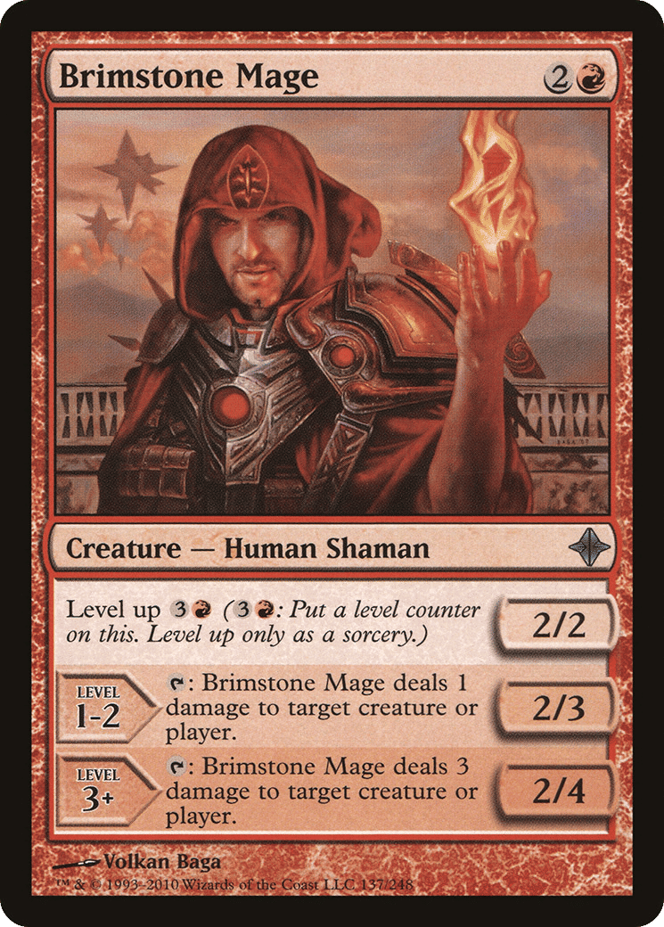 Brimstone Mage — Rise of the Eldrazi — Magic: The Gathering