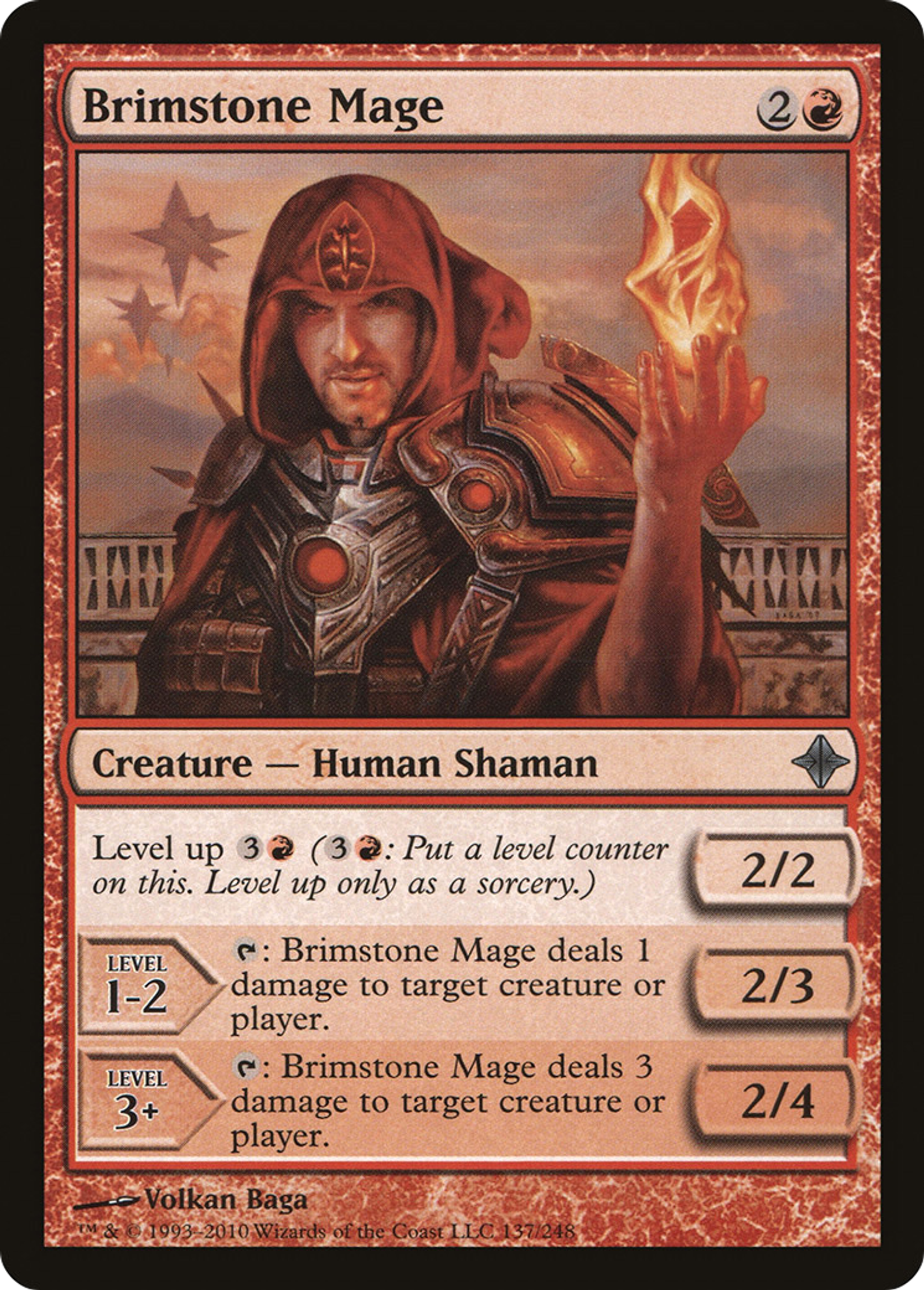 Brimstone Mage — Rise of the Eldrazi — Magic: The Gathering