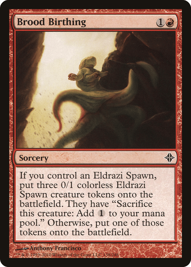 Brood Birthing — Rise of the Eldrazi — Magic: The Gathering