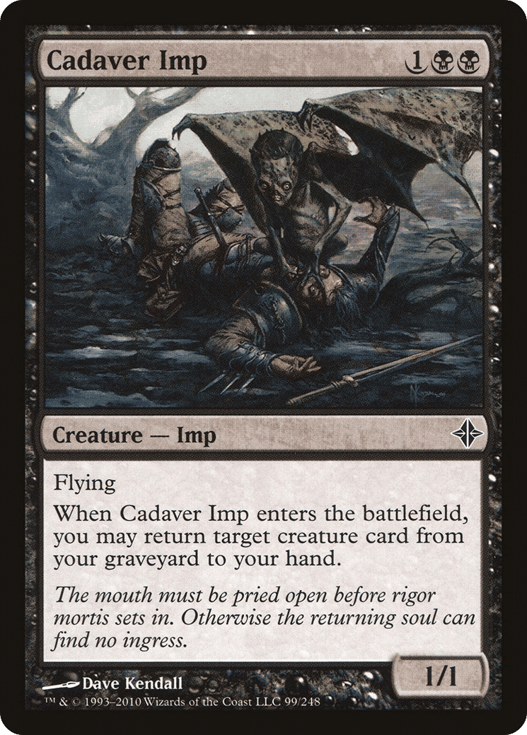 Cadaver Imp — Rise of the Eldrazi — Magic: The Gathering
