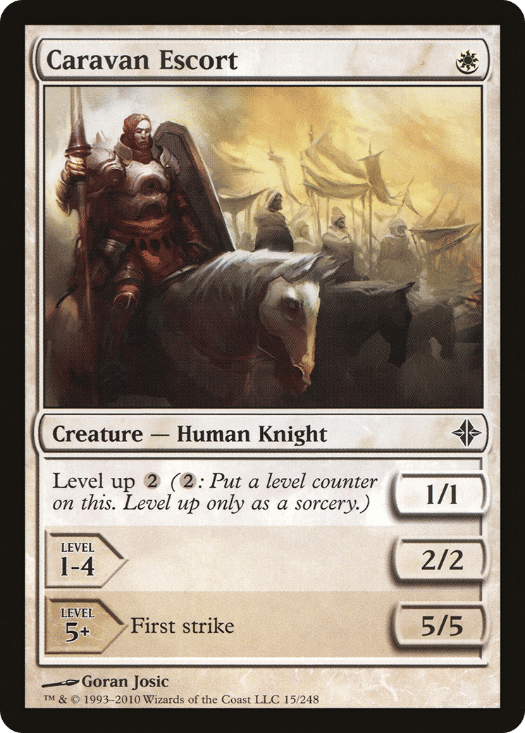 Caravan Escort — Rise of the Eldrazi — Magic: The Gathering