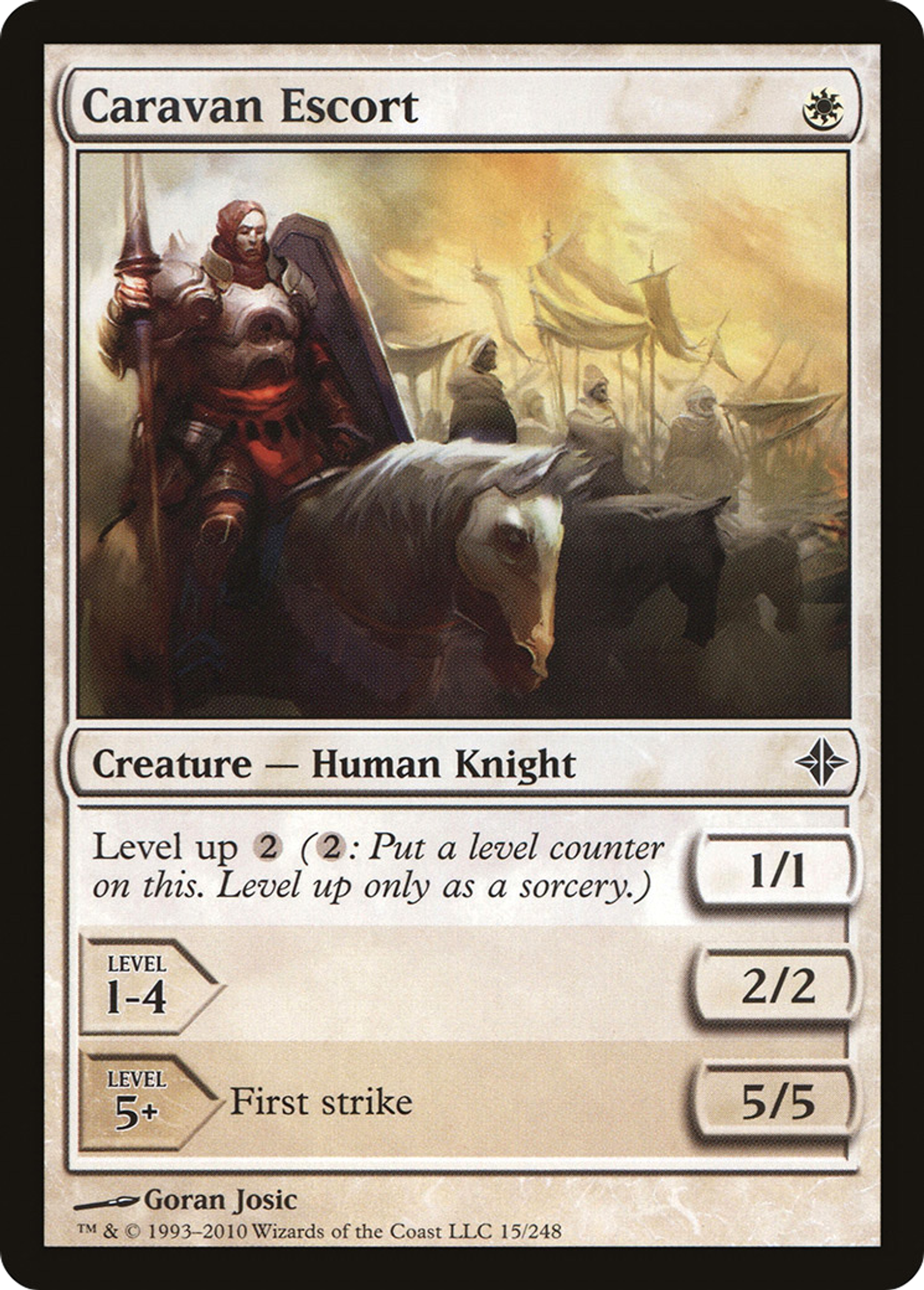 Caravan Escort — Rise of the Eldrazi — Magic: The Gathering