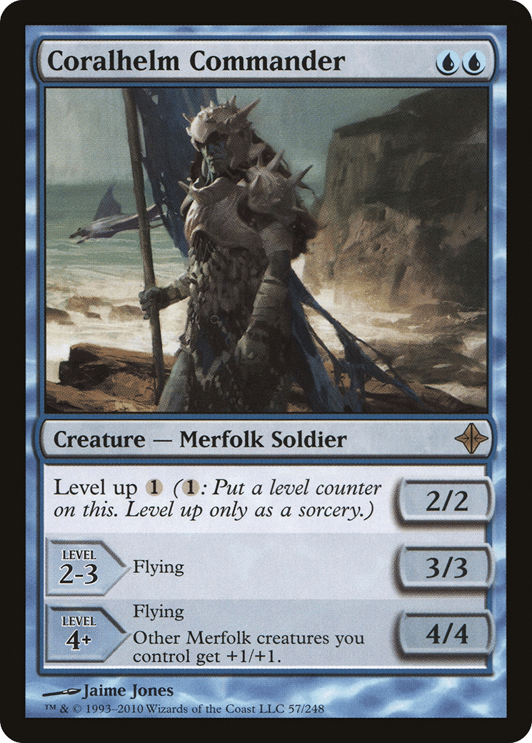 Coralhelm Commander — Rise of the Eldrazi — Magic: The Gathering
