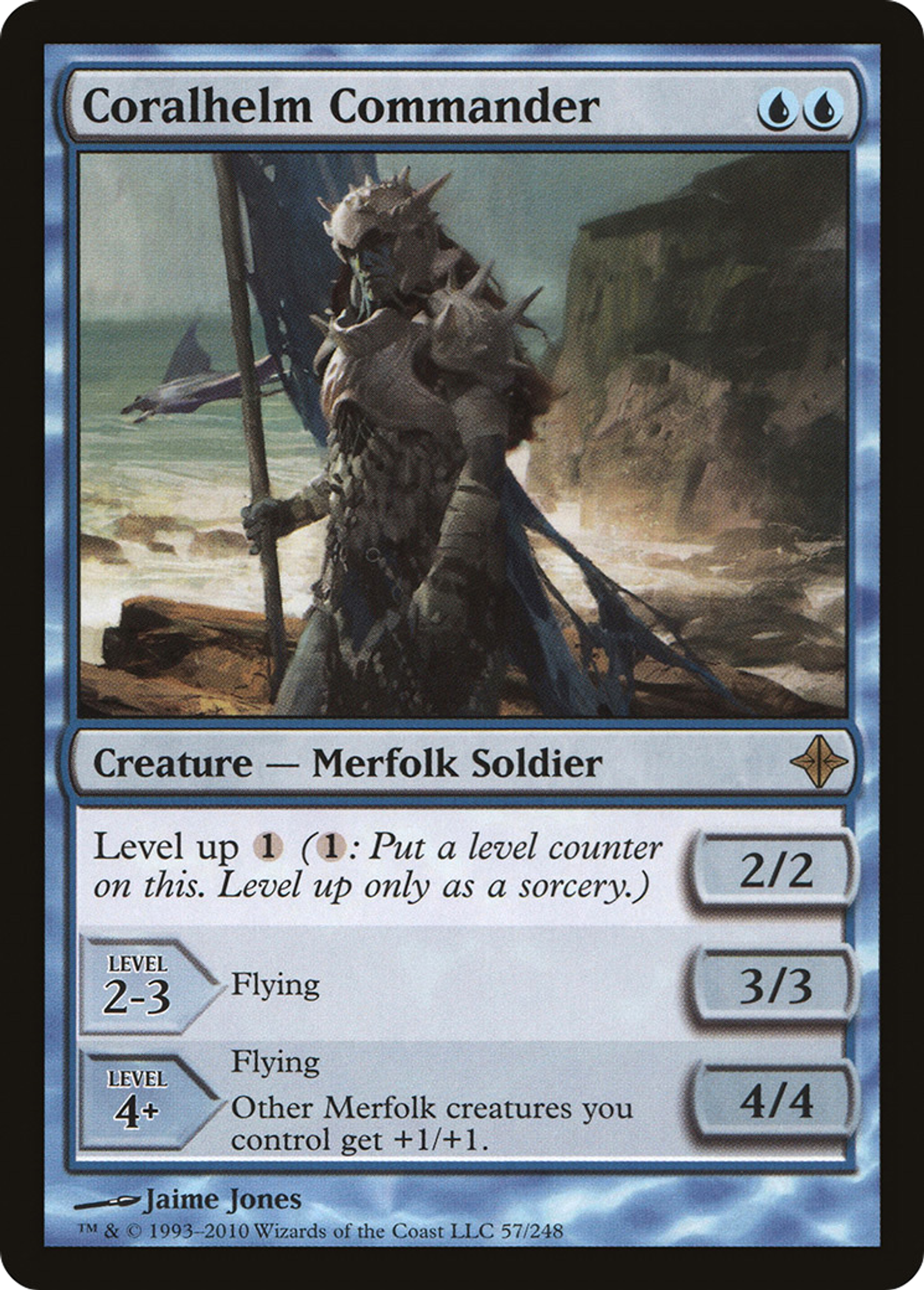 Coralhelm Commander — Rise of the Eldrazi — Magic: The Gathering
