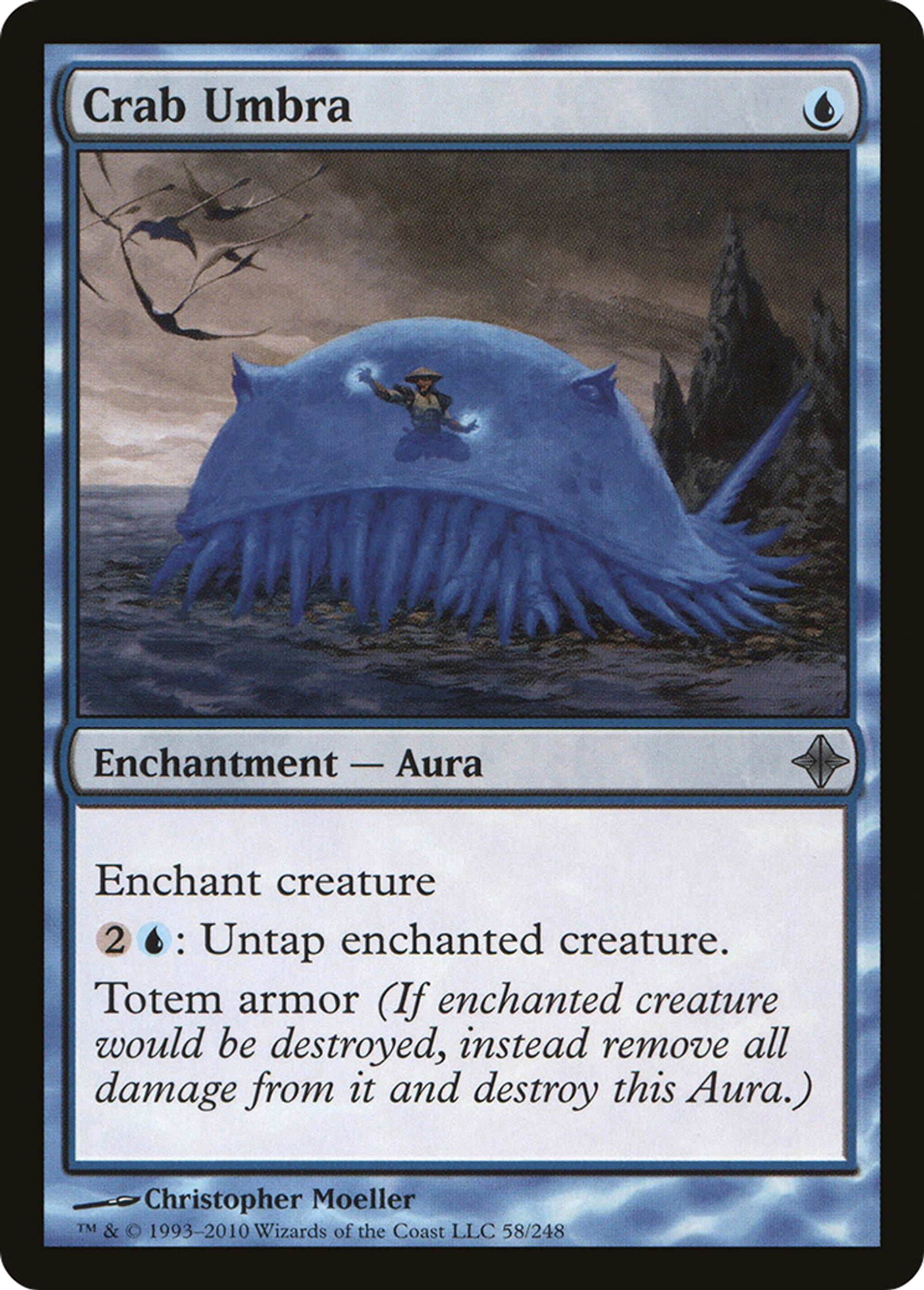 Ombre de crabe — Rise of the Eldrazi — Magic: The Gathering