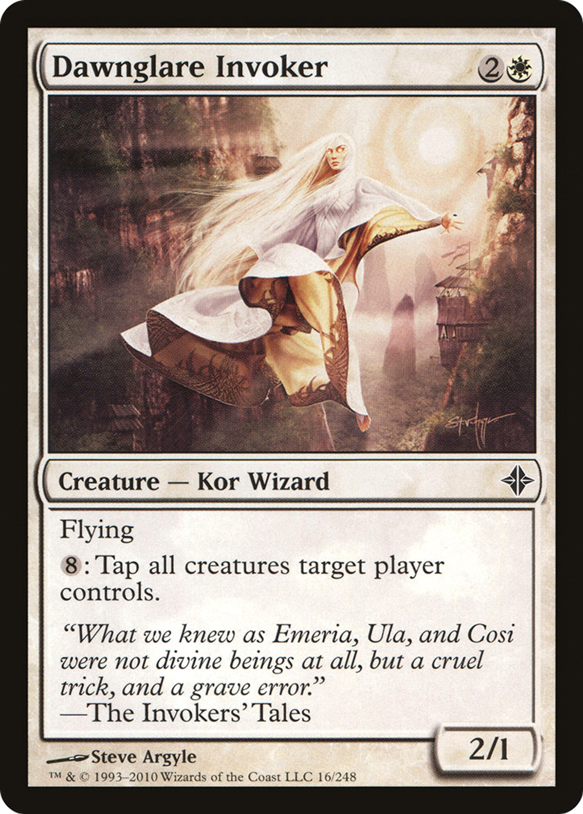 Dawnglare Invoker — Rise of the Eldrazi — Magic: The Gathering