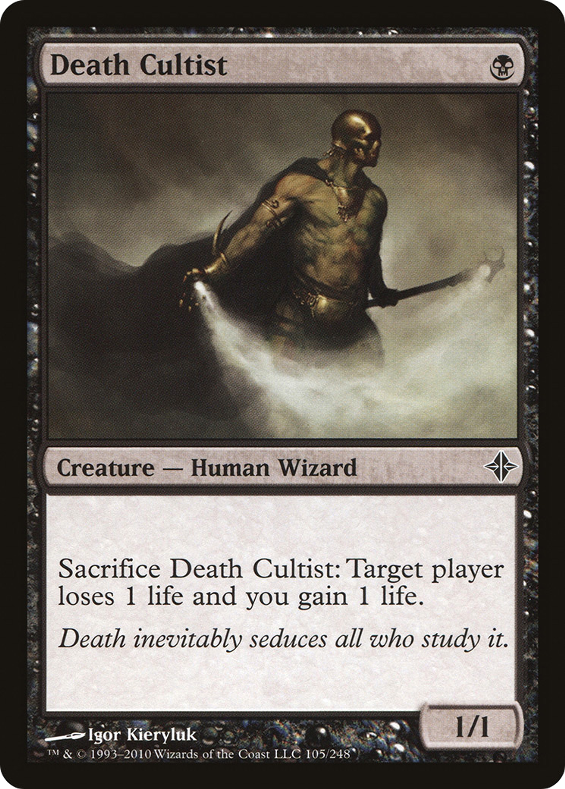 Death Cultist — Rise of the Eldrazi — Magic: The Gathering