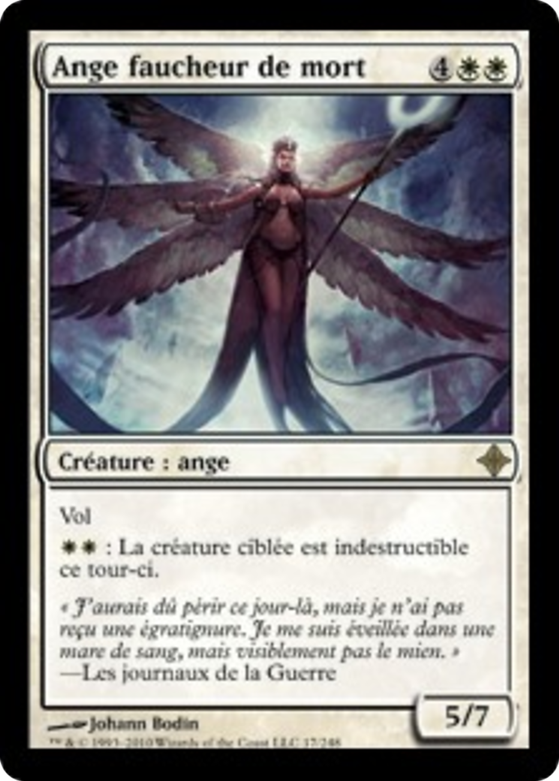 Ange faucheur de mort — Rise of the Eldrazi — Magic: The Gathering