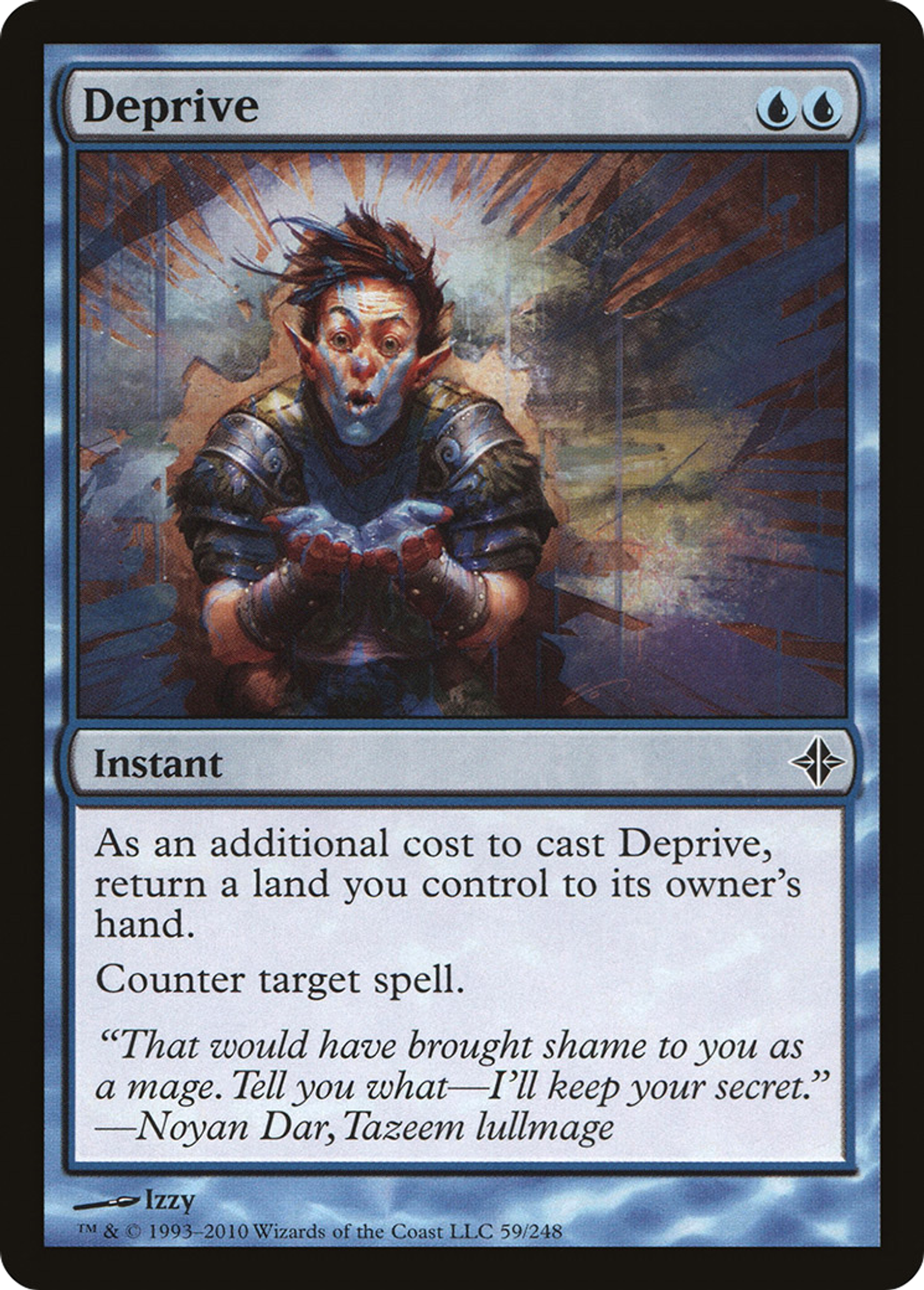 Deprive — Rise of the Eldrazi — Magic: The Gathering