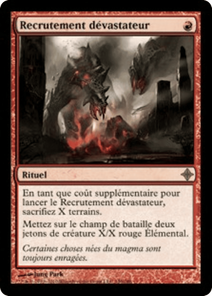 Recrutement dévastateur — Rise of the Eldrazi — Magic: The Gathering