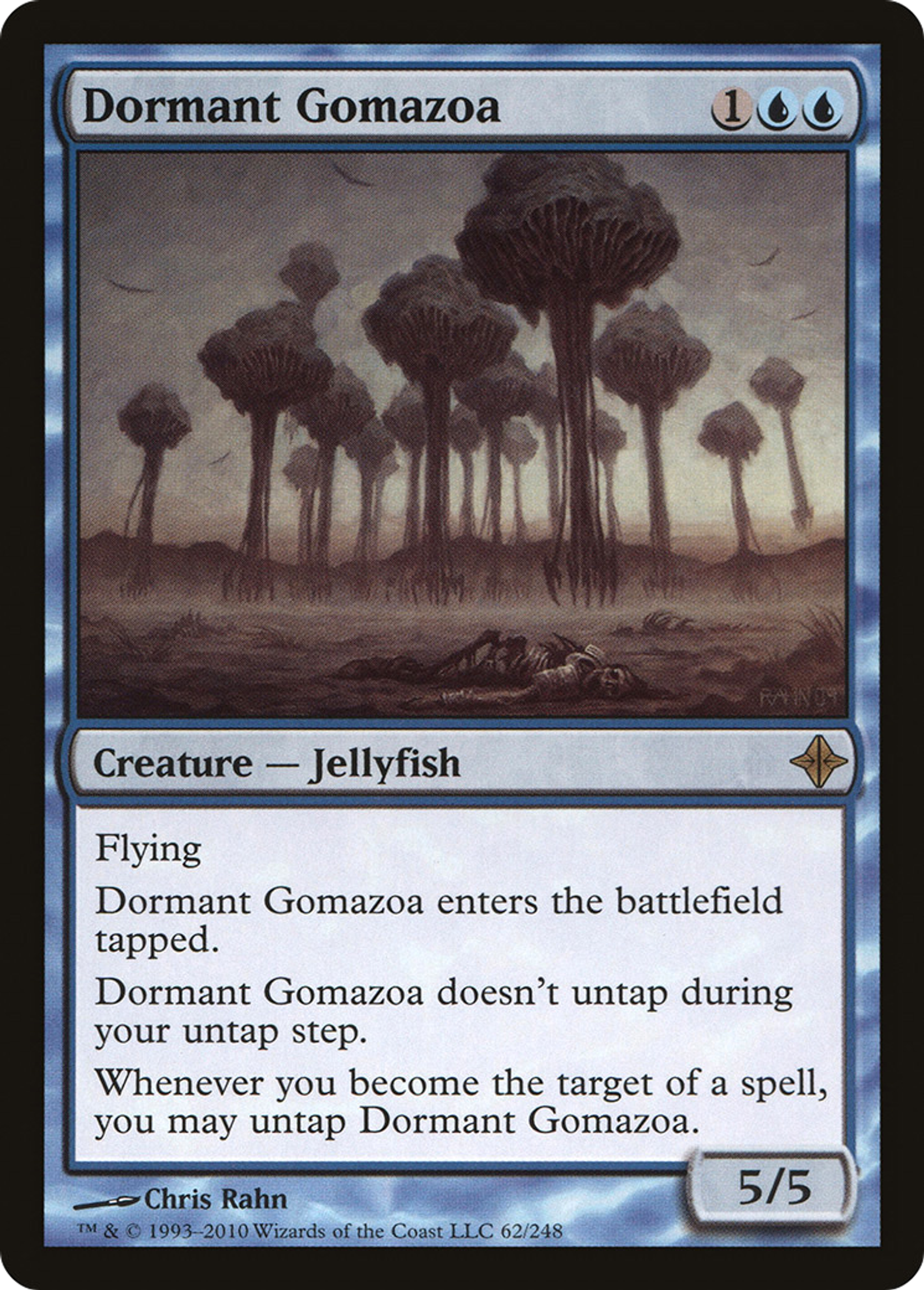 Dormant Gomazoa — Rise of the Eldrazi — Magic: The Gathering