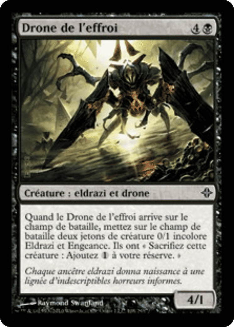 Drone de l'effroi — Rise of the Eldrazi — Magic: The Gathering