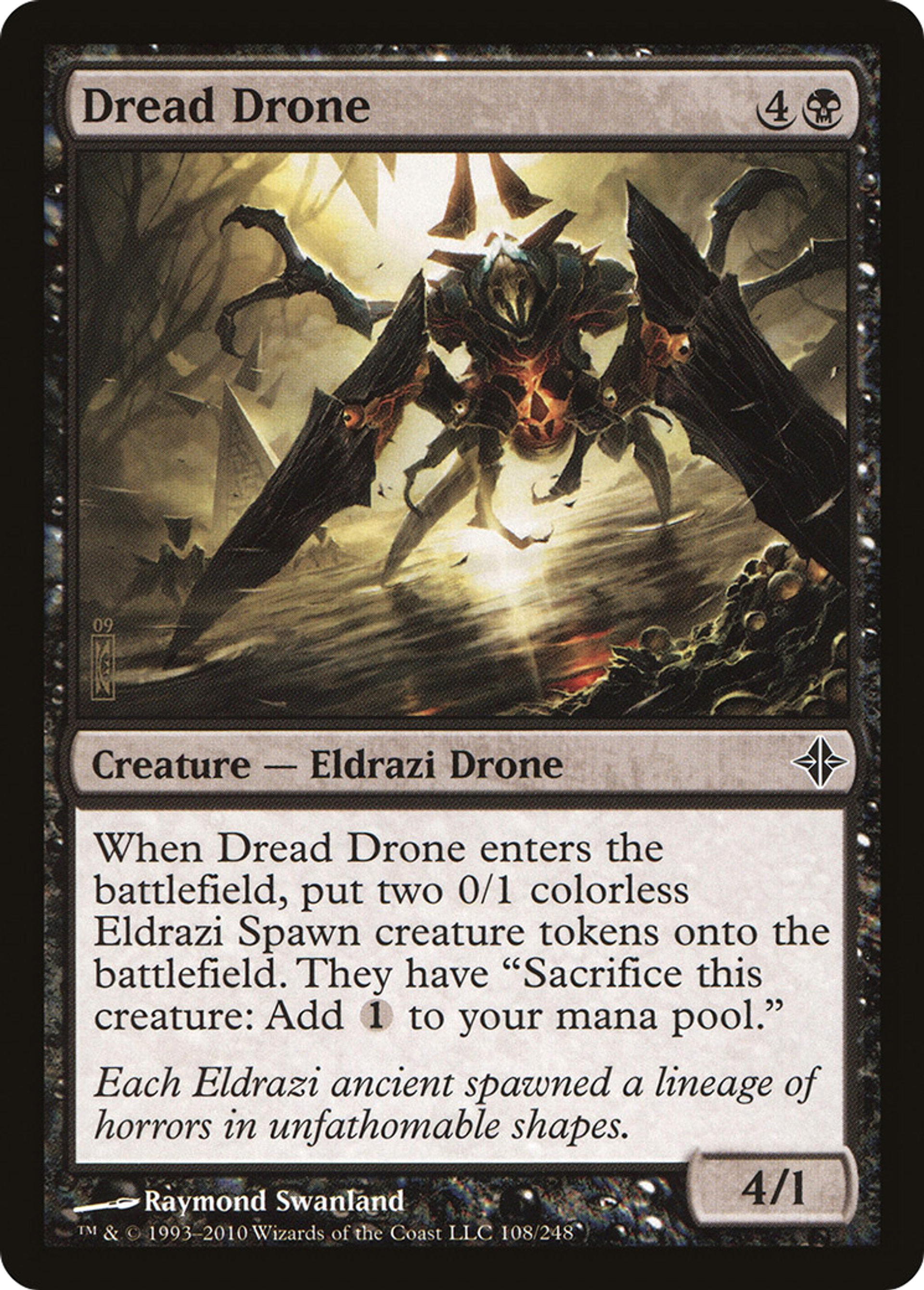 Dread Drone — Rise of the Eldrazi — Magic: The Gathering