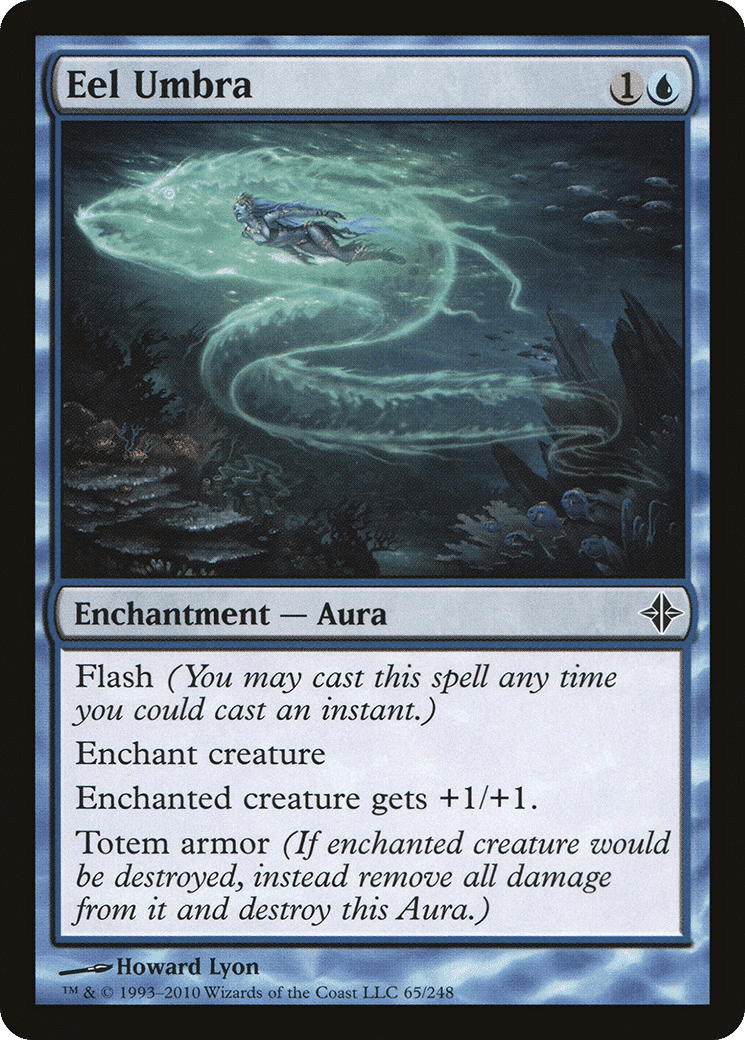 Eel Umbra — Rise of the Eldrazi — Magic: The Gathering