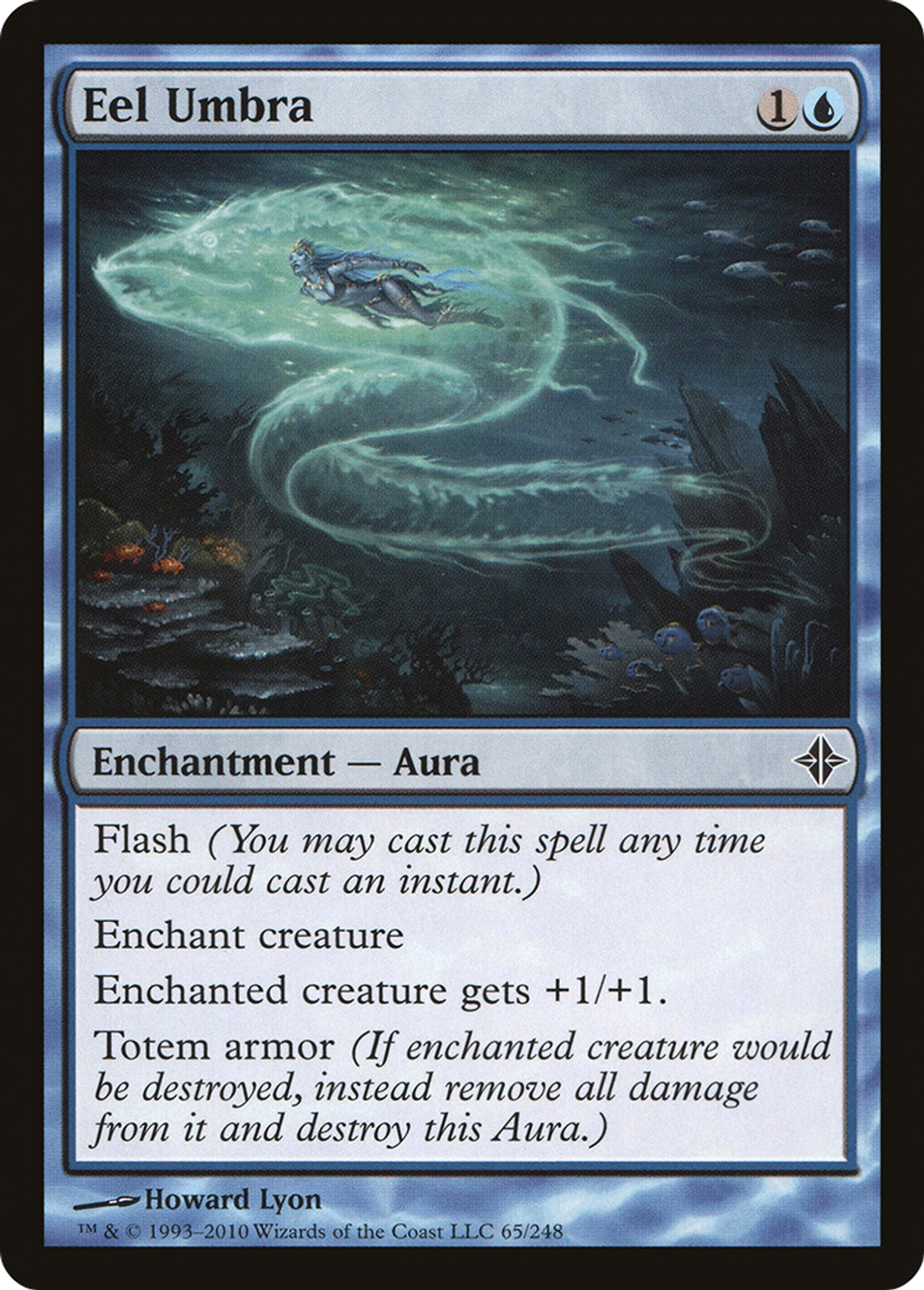 Eel Umbra — Rise of the Eldrazi — Magic: The Gathering