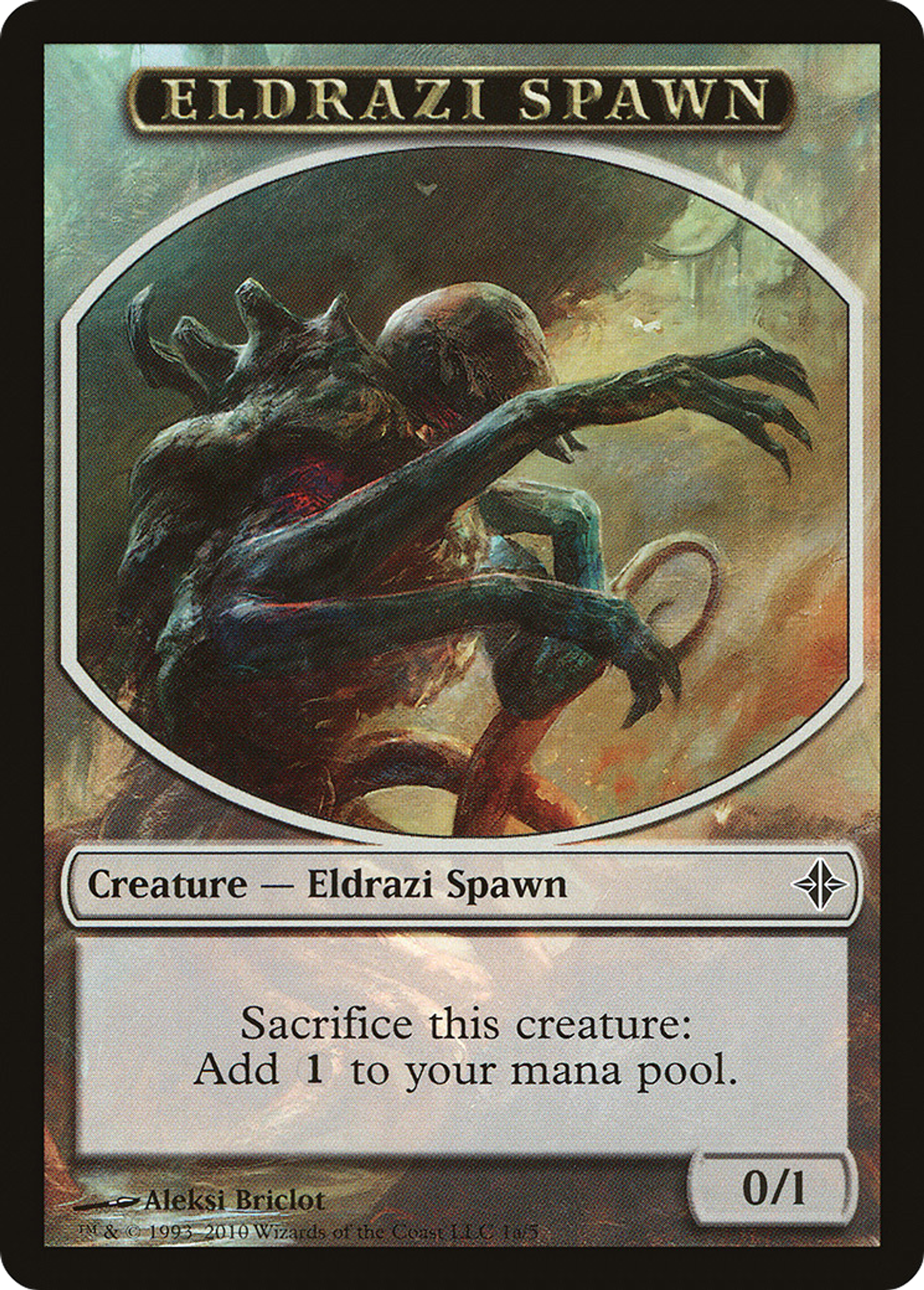 Eldrazi Spawn — Rise of the Eldrazi — Magic: The Gathering