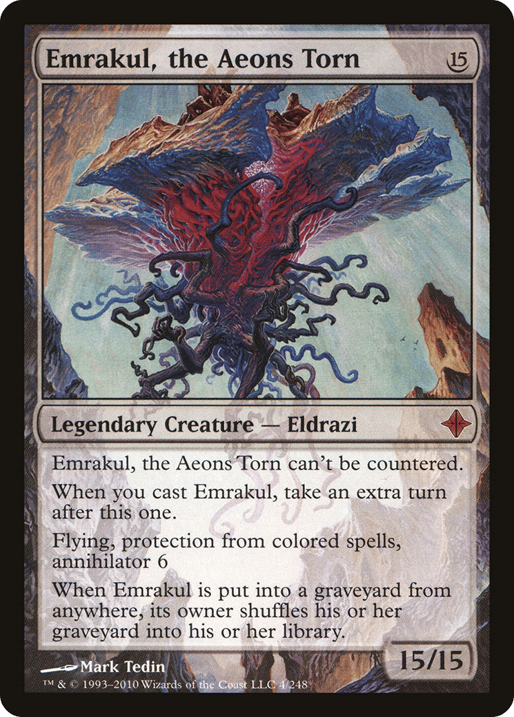 Emrakul, the Aeons Torn — Rise of the Eldrazi — Magic: The Gathering