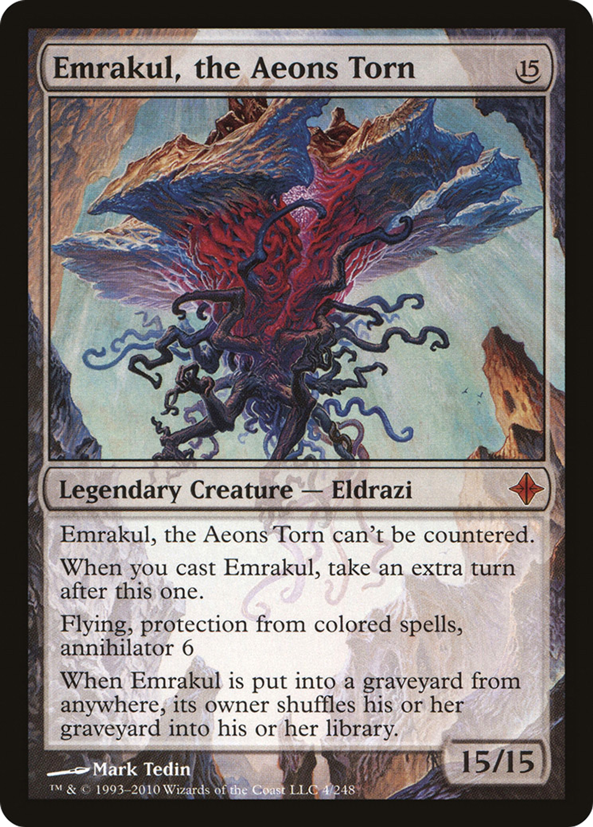 Emrakul, the Aeons Torn — Rise of the Eldrazi — Magic: The Gathering