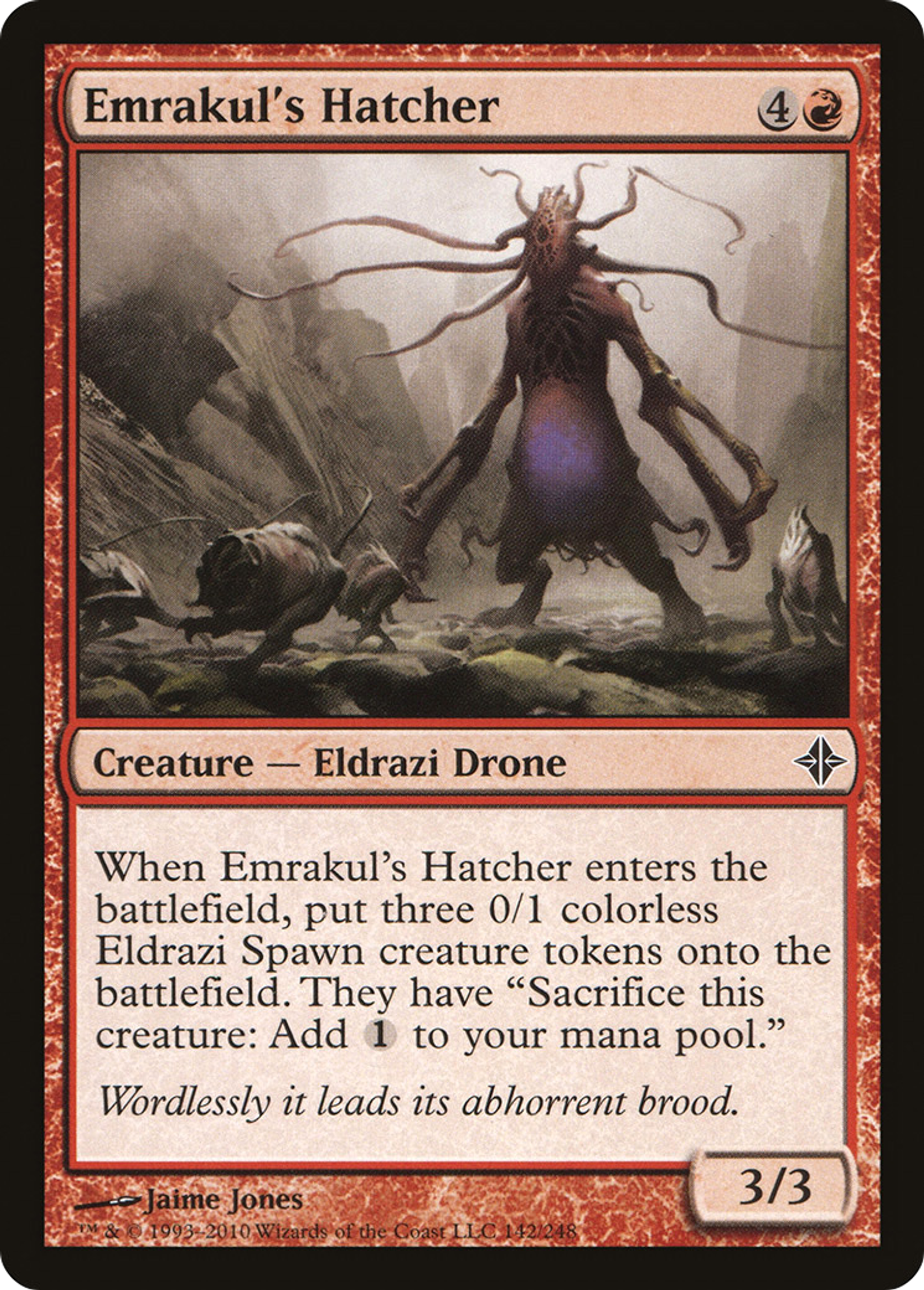 Emrakul's Hatcher — Rise of the Eldrazi — Magic: The Gathering
