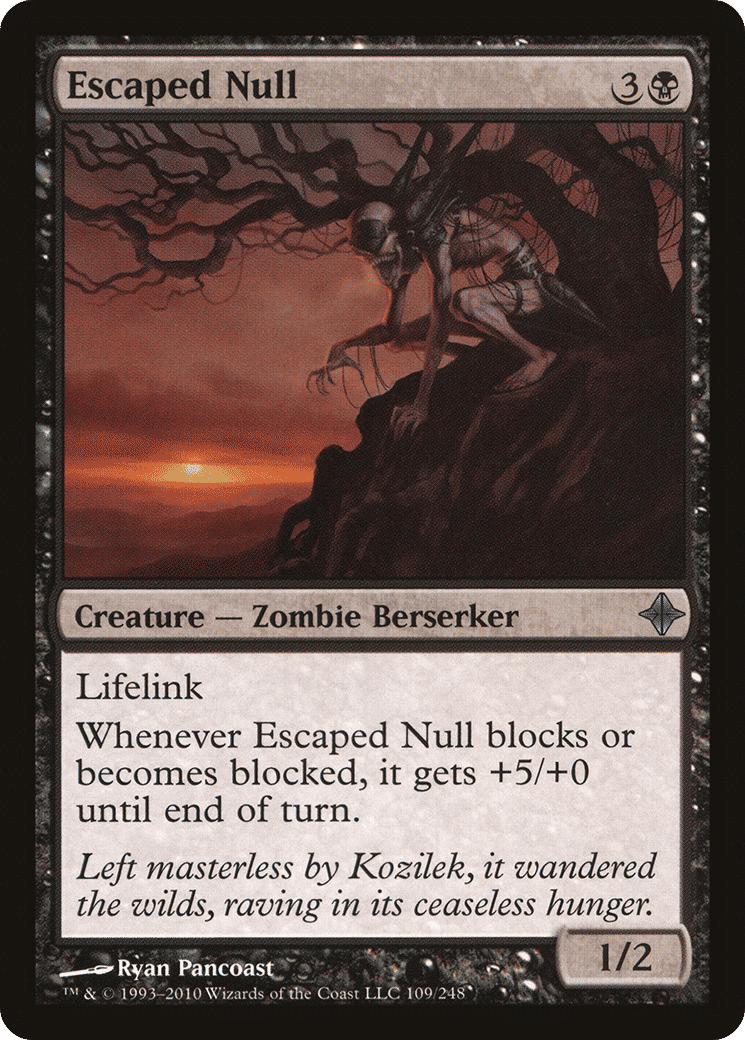 Escaped Null — Rise of the Eldrazi — Magic: The Gathering