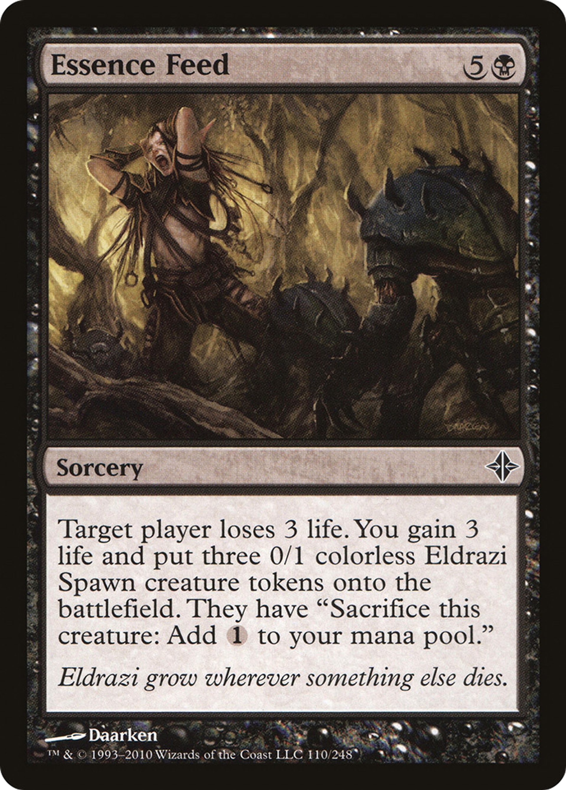 Essence Feed — Rise of the Eldrazi — Magic: The Gathering