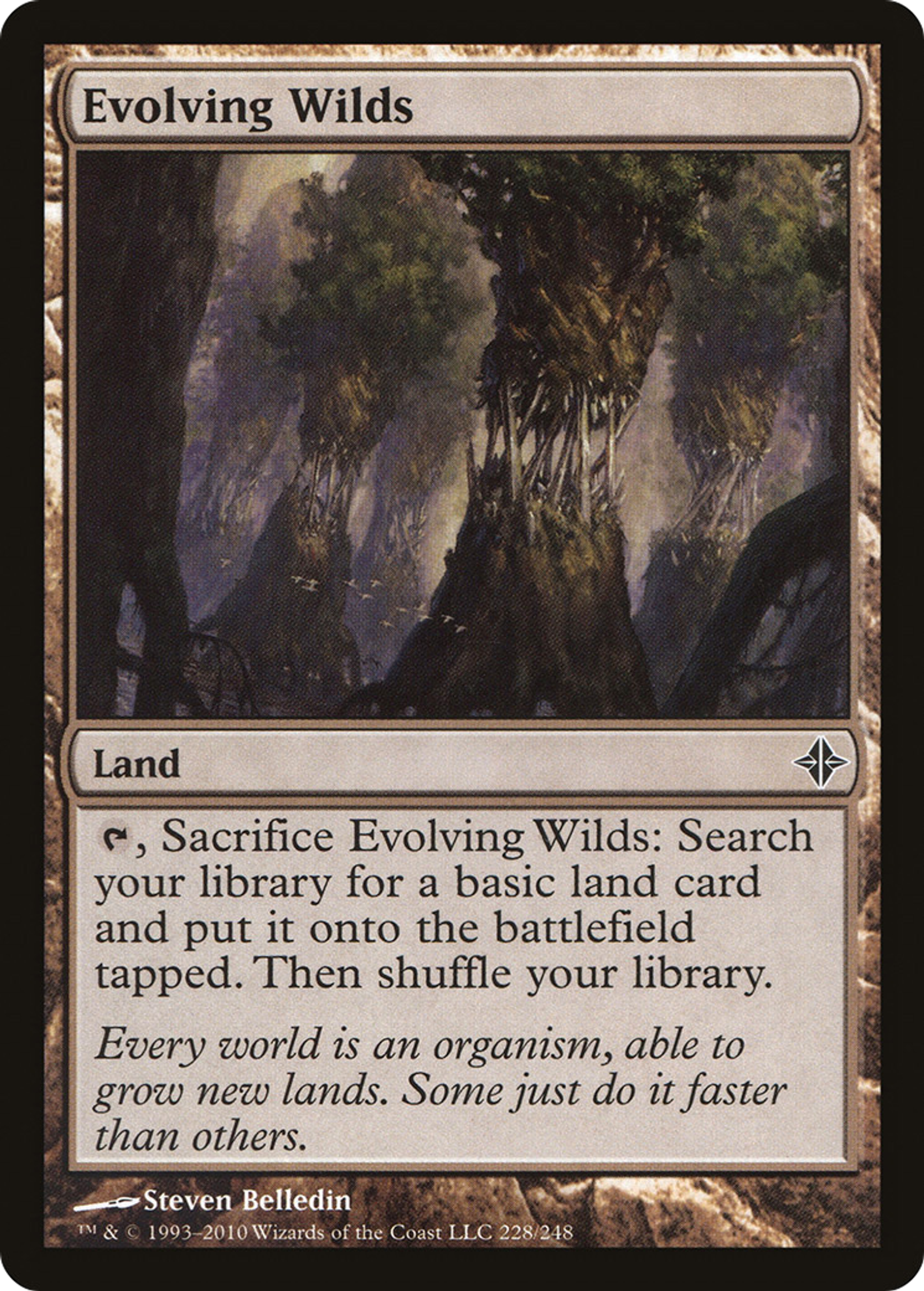 Evolving Wilds — Rise of the Eldrazi — Magic: The Gathering