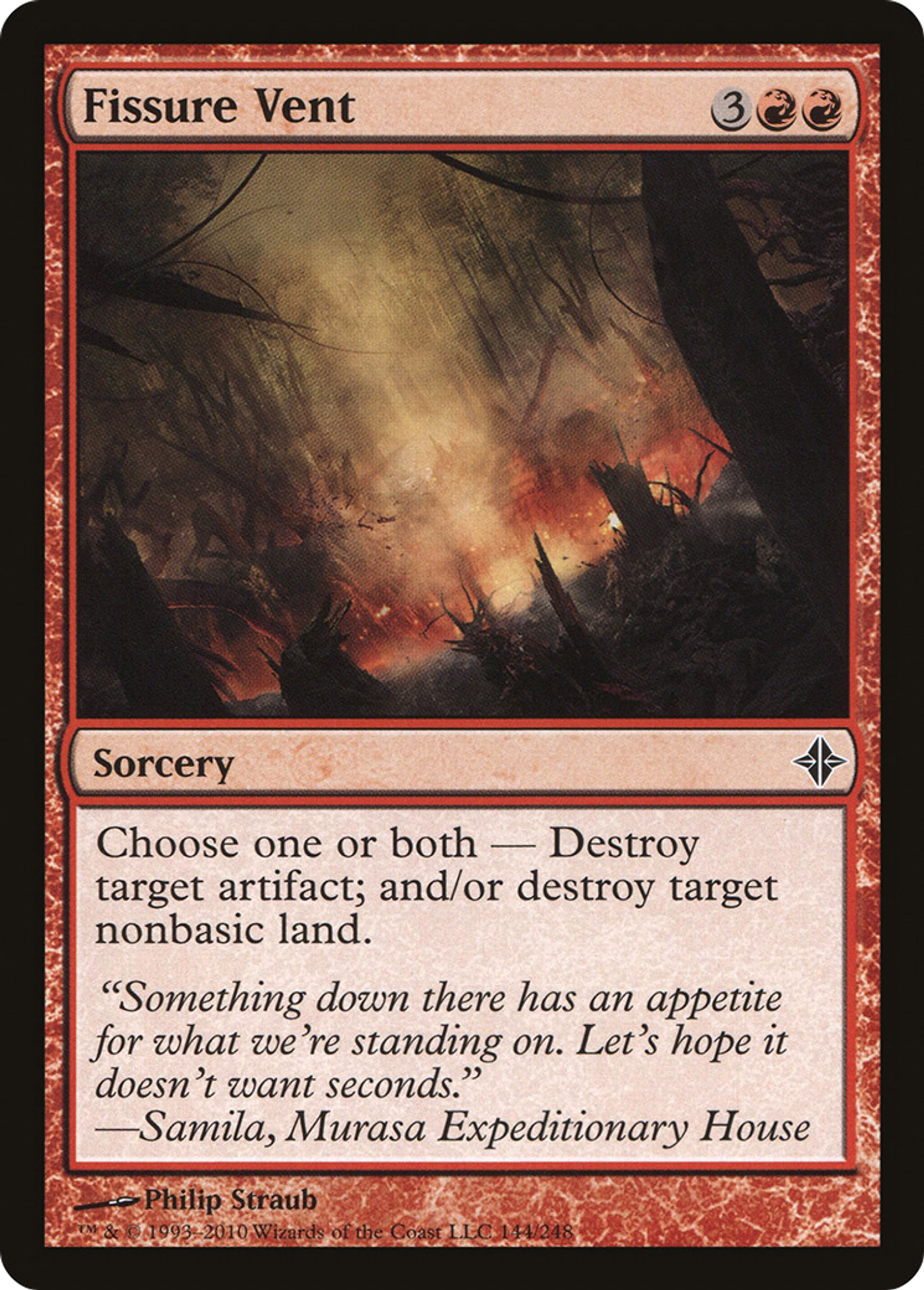 Fissure Vent — Rise of the Eldrazi — Magic: The Gathering