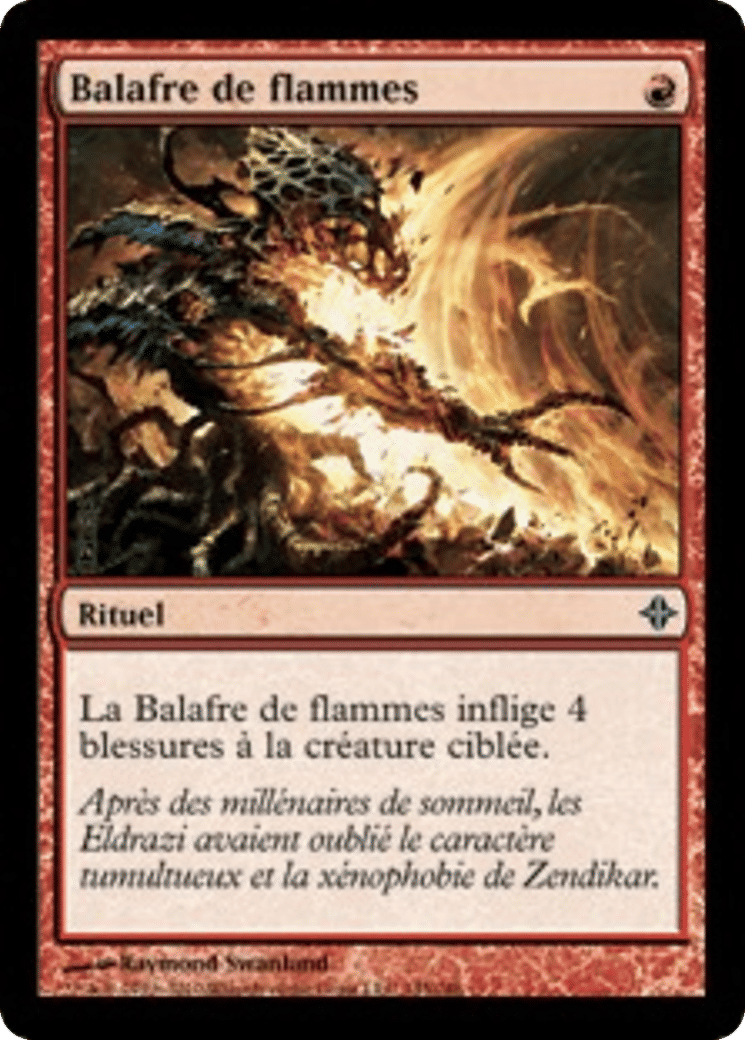 Balafre de flammes — Rise of the Eldrazi — Magic: The Gathering