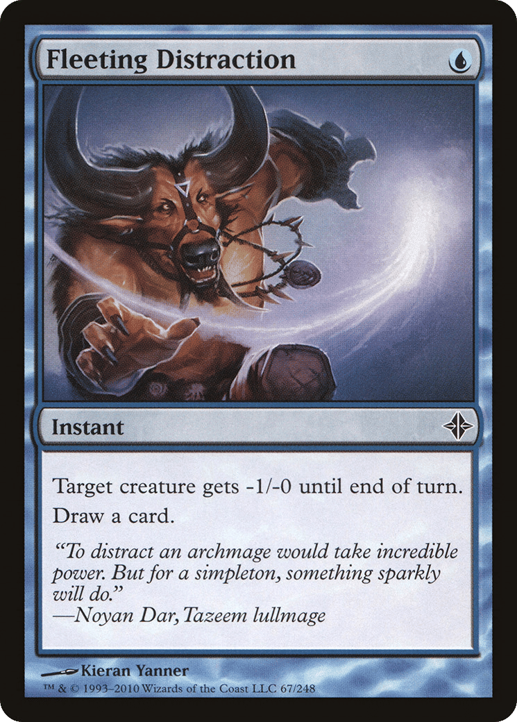 Fleeting Distraction — Rise of the Eldrazi — Magic: The Gathering
