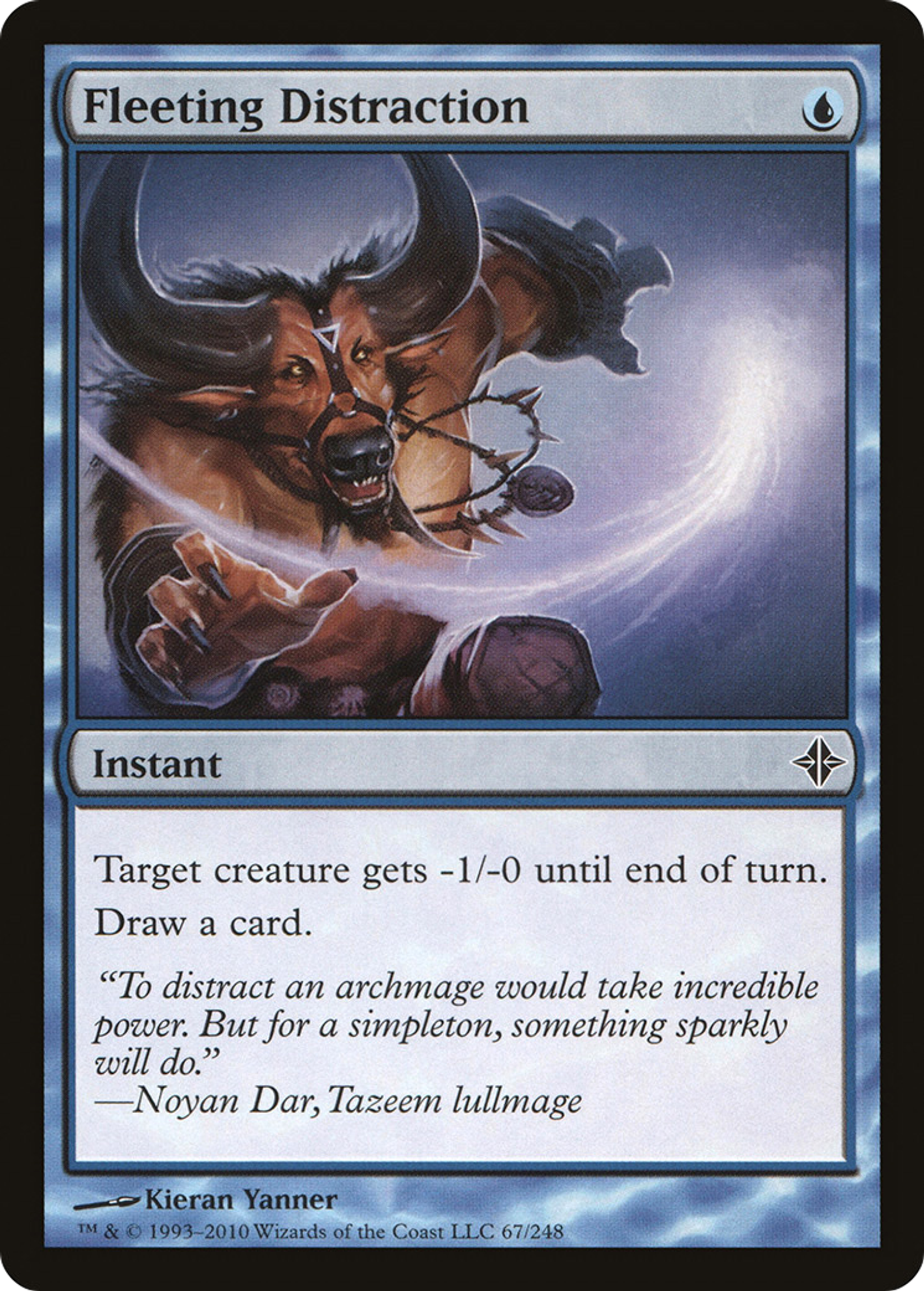 Fleeting Distraction — Rise of the Eldrazi — Magic: The Gathering