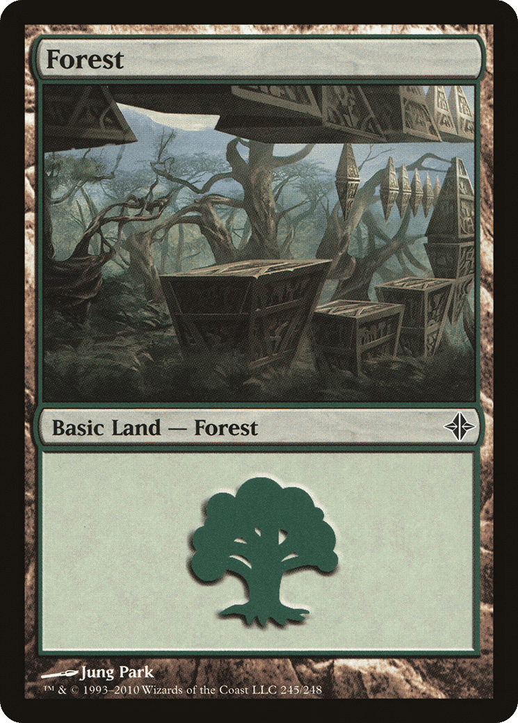 Forest — Rise of the Eldrazi — Magic: The Gathering