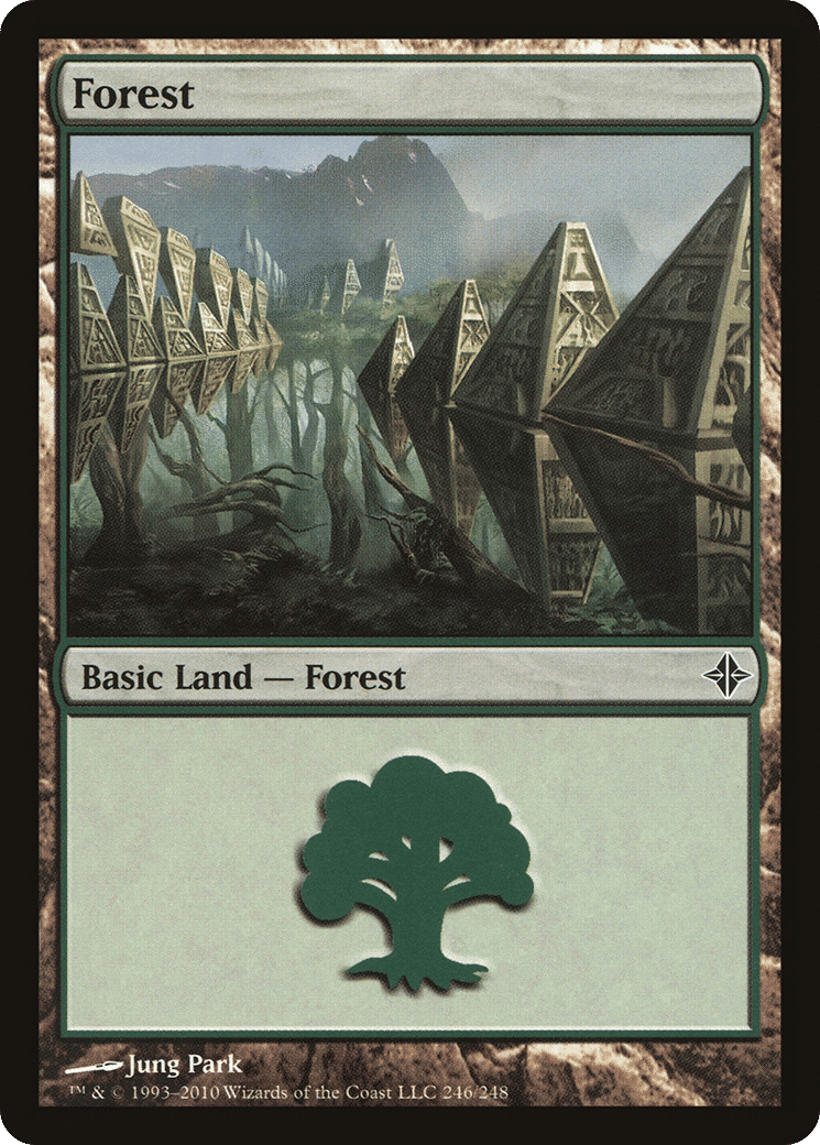 Forest — Rise of the Eldrazi — Magic: The Gathering