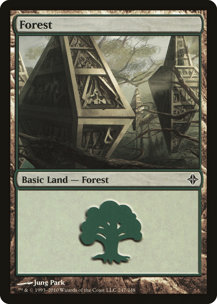 Forest — Rise of the Eldrazi — Magic: The Gathering