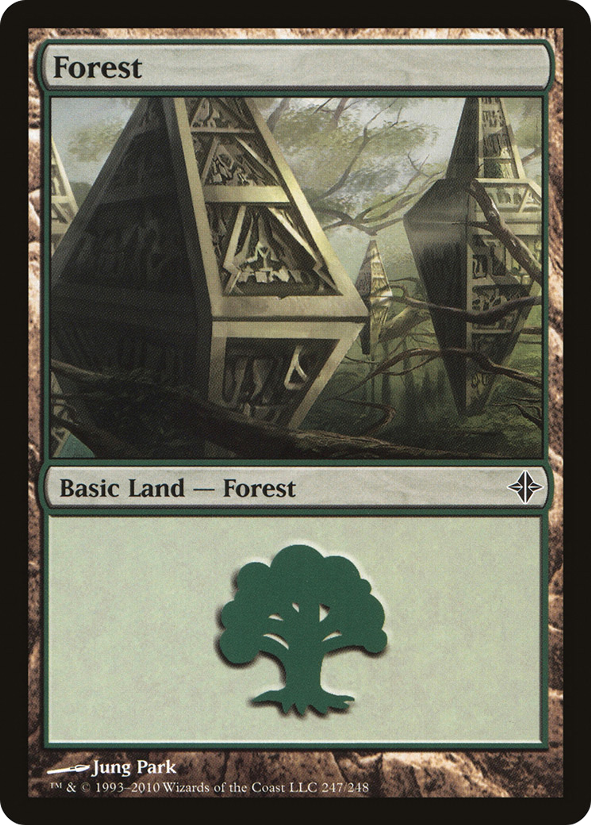 Forest — Rise of the Eldrazi — Magic: The Gathering