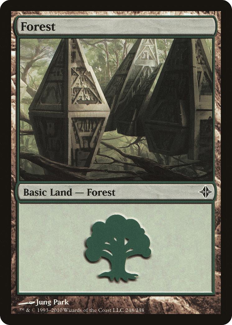 Forest — Rise of the Eldrazi — Magic: The Gathering