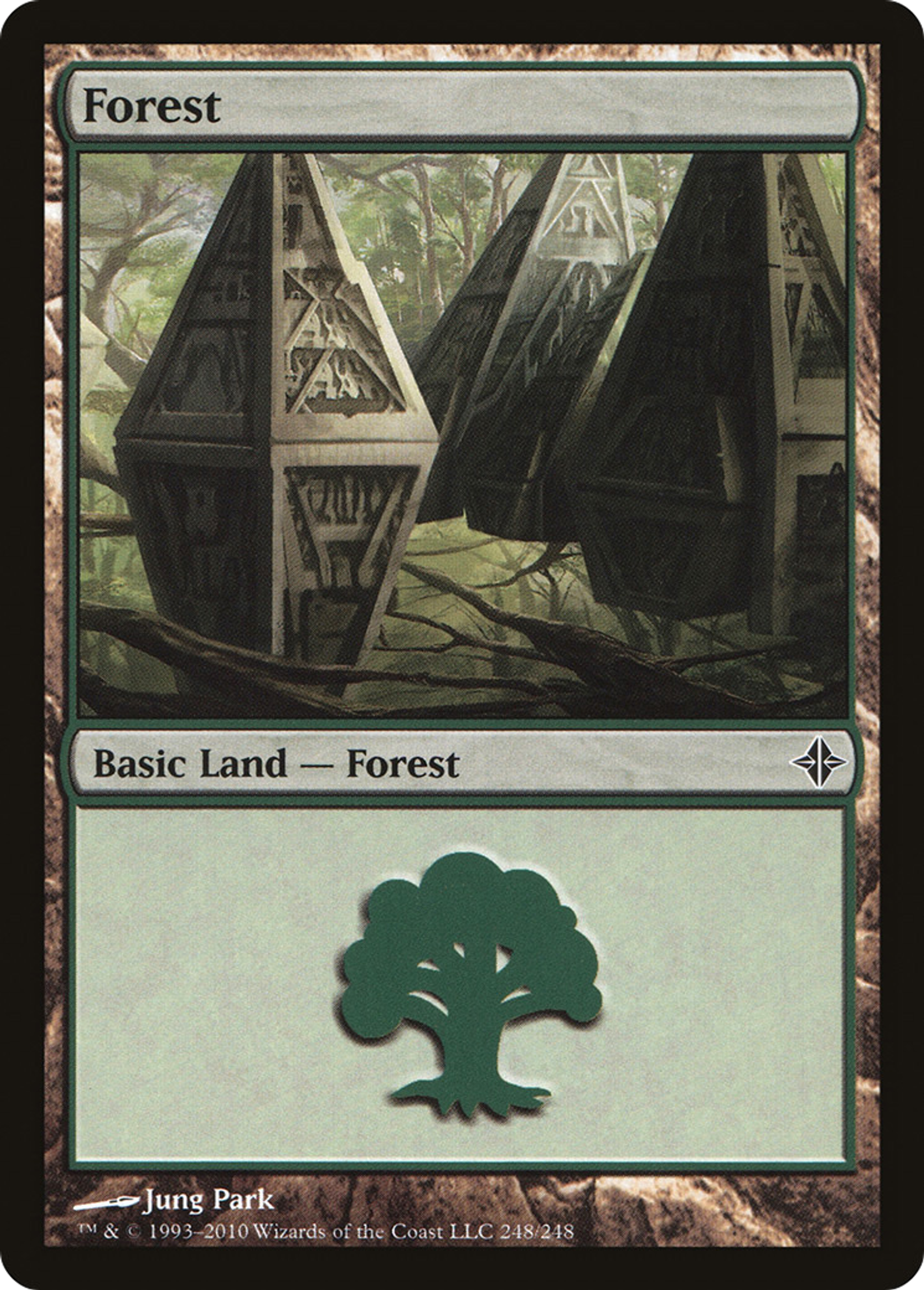 Forest — Rise of the Eldrazi — Magic: The Gathering