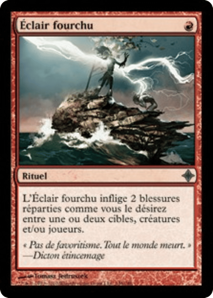 Éclair fourchu from Rise of the Eldrazi - Magic: The Gathering