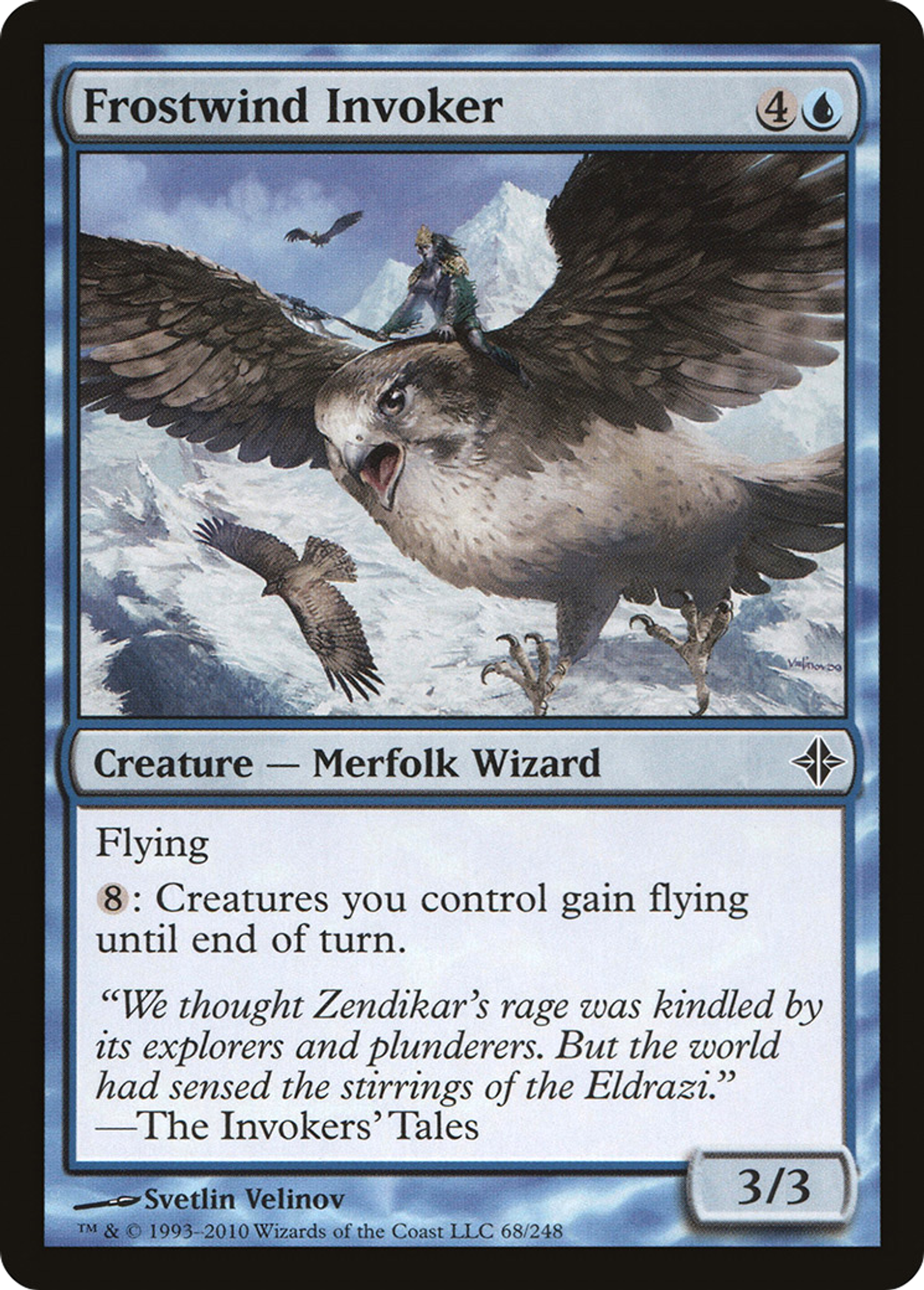Frostwind Invoker — Rise of the Eldrazi — Magic: The Gathering