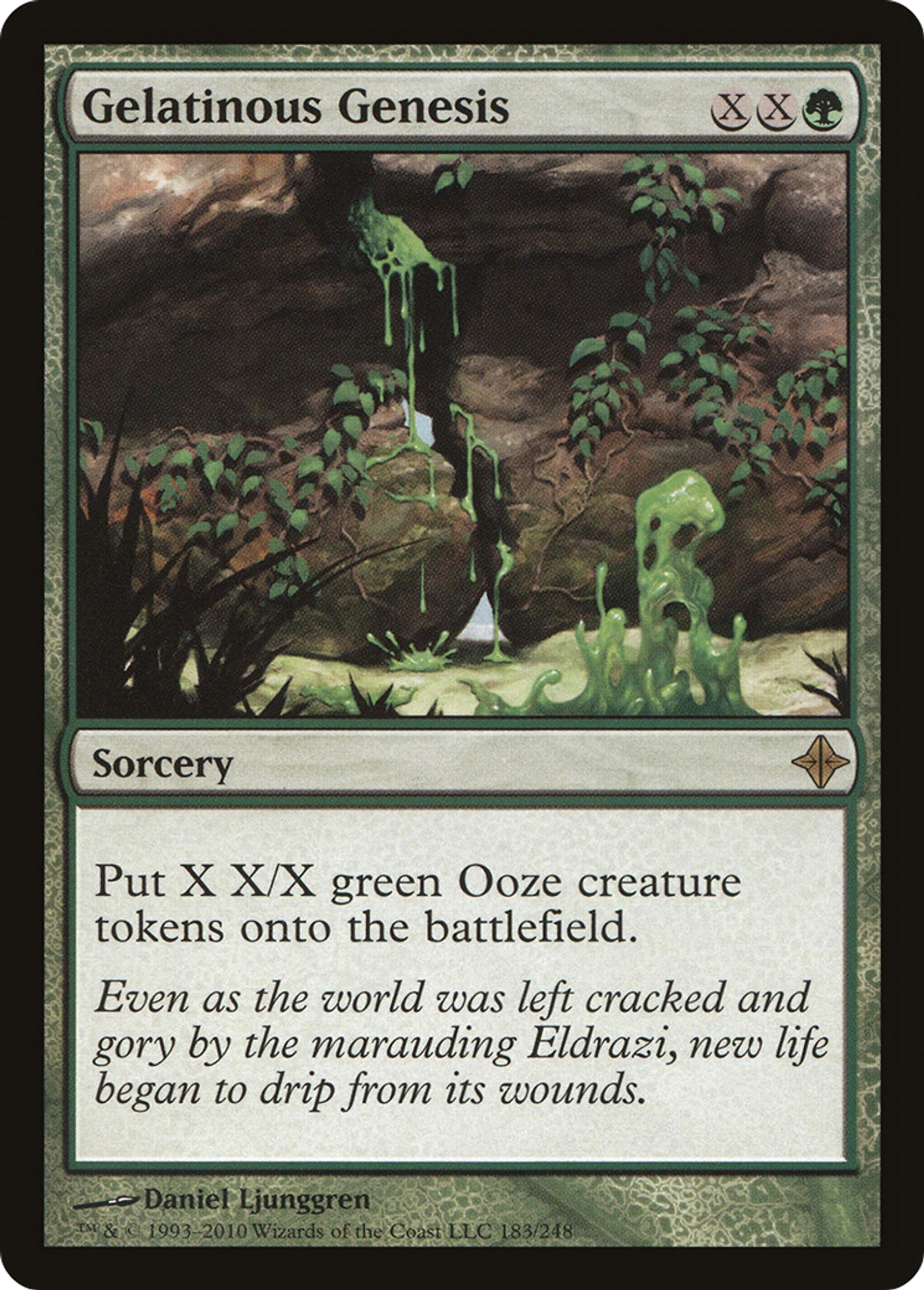 Gelatinous Genesis — Rise of the Eldrazi — Magic: The Gathering