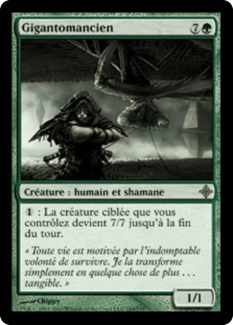 Gigantomancien — Rise of the Eldrazi — Magic: The Gathering