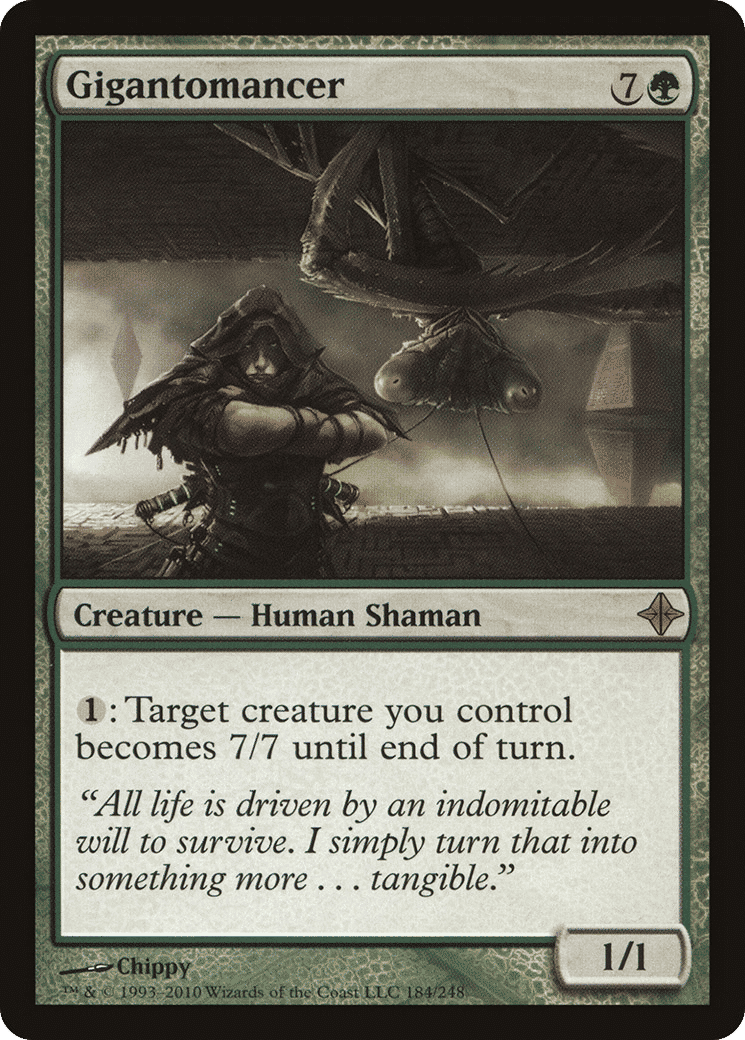 Gigantomancer — Rise of the Eldrazi — Magic: The Gathering