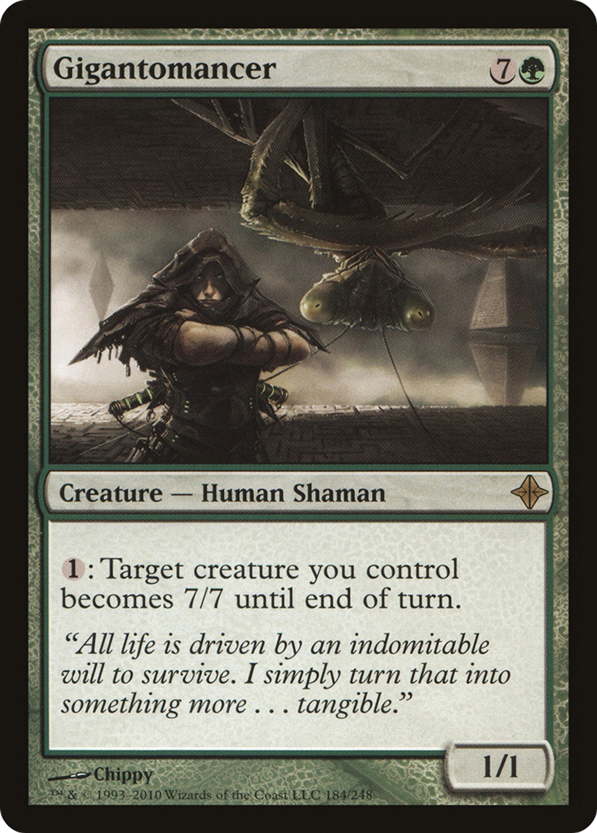 Gigantomancer — Rise of the Eldrazi — Magic: The Gathering