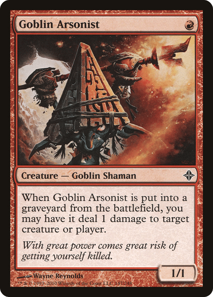 Goblin Arsonist — Rise of the Eldrazi — Magic: The Gathering