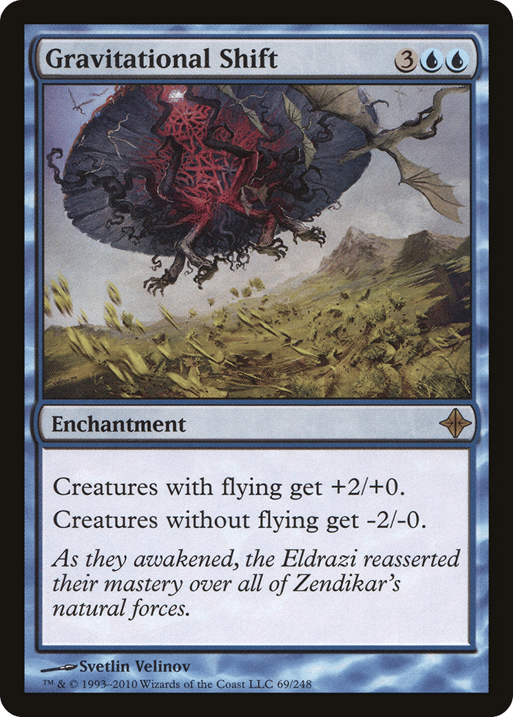 Gravitational Shift — Rise of the Eldrazi — Magic: The Gathering