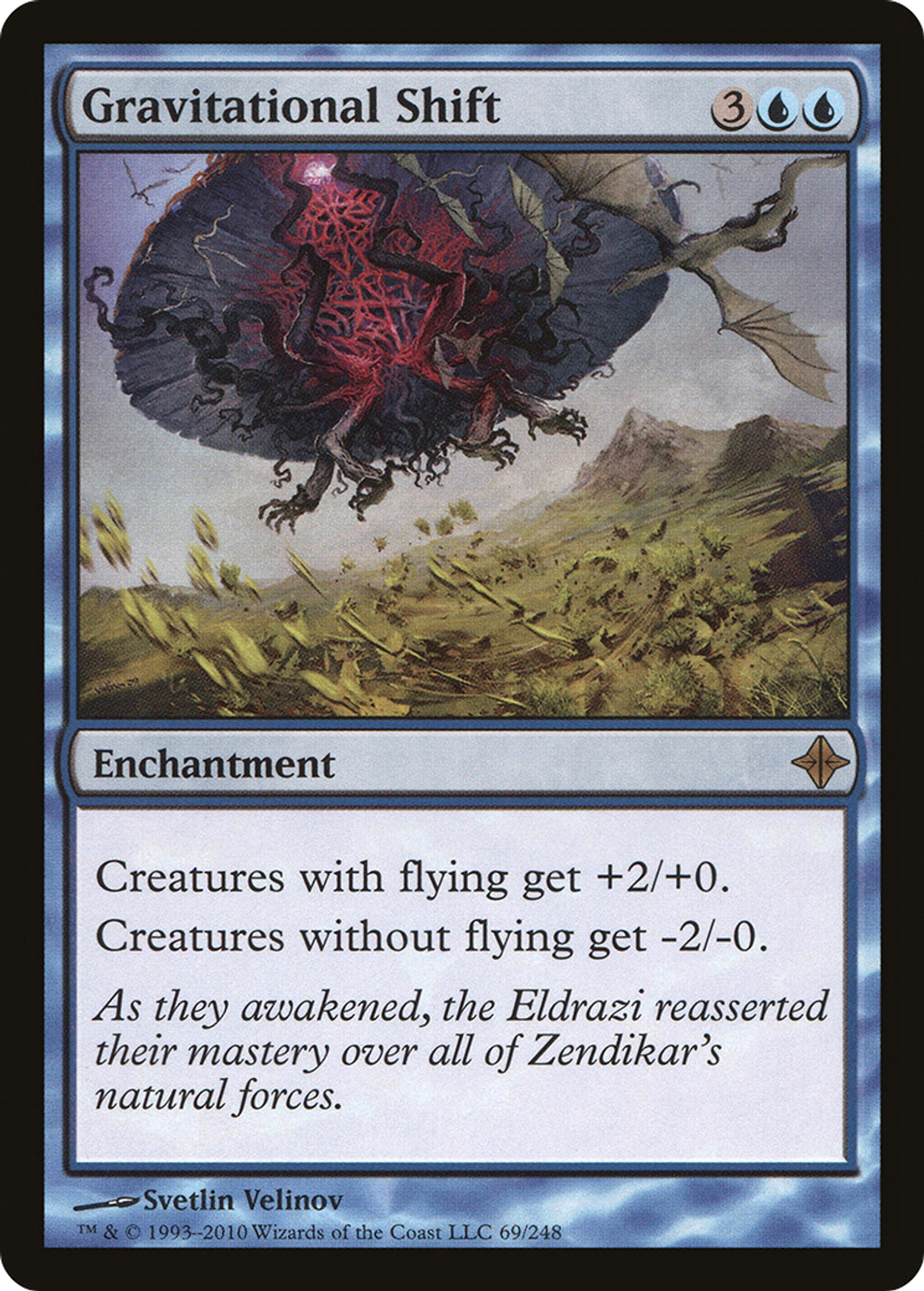 Gravitational Shift — Rise of the Eldrazi — Magic: The Gathering