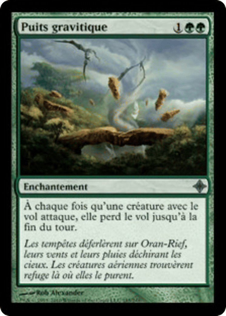 Puits gravitique — Rise of the Eldrazi — Magic: The Gathering
