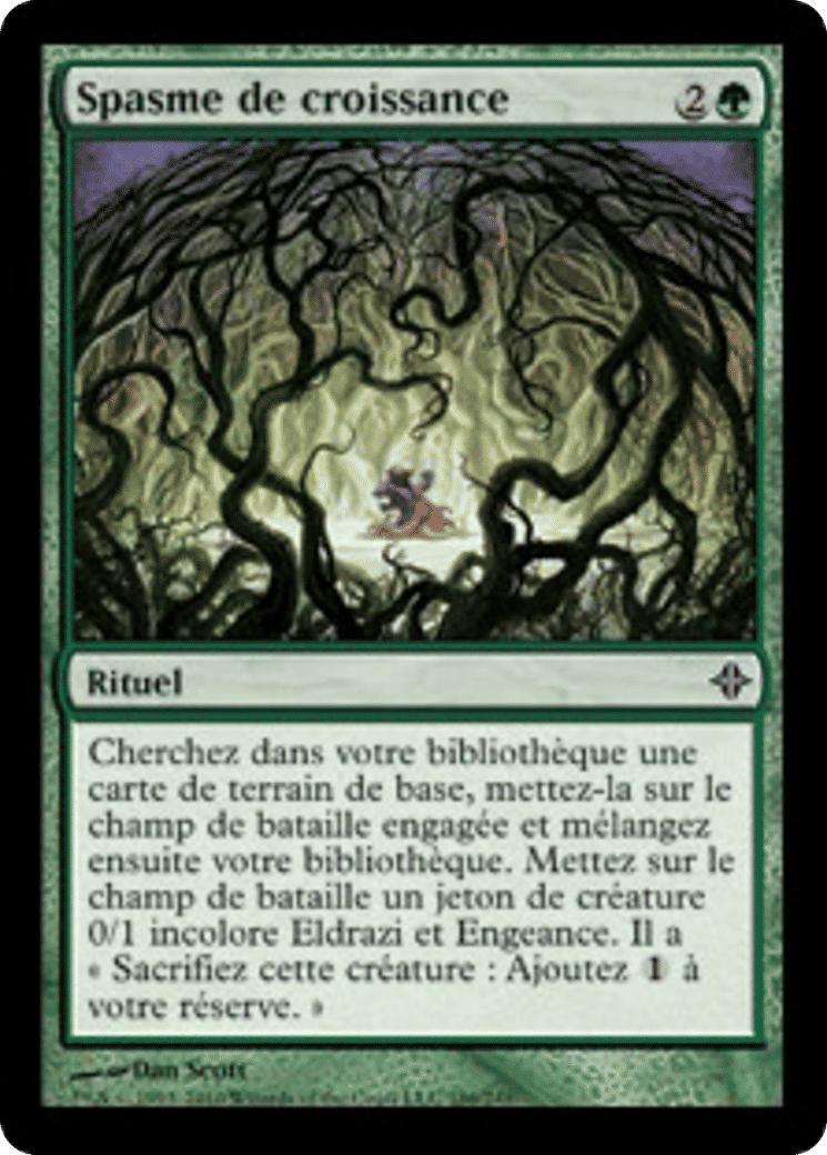 Spasme de croissance — Rise of the Eldrazi — Magic: The Gathering